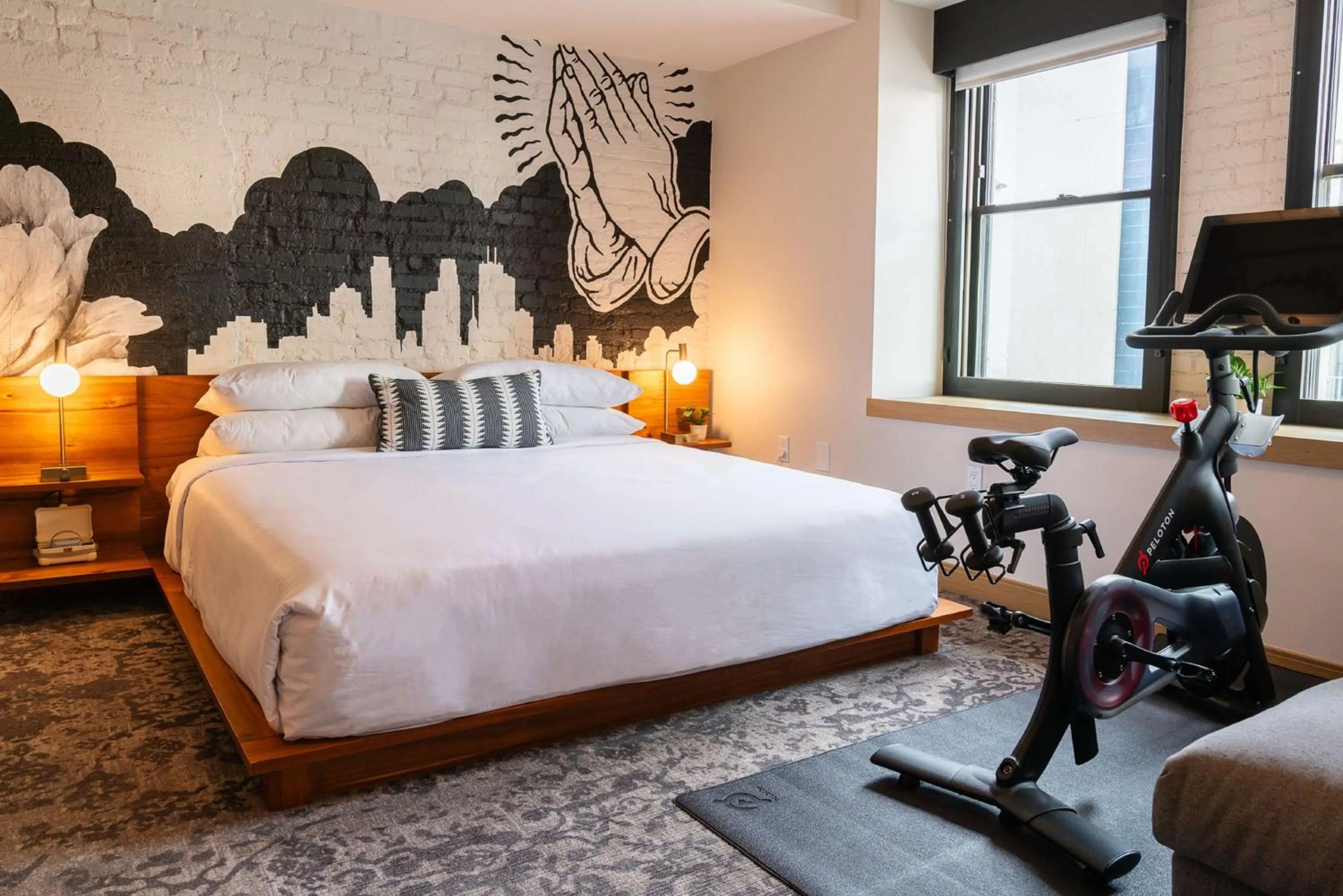 Bed in The Wayfarer Downtown LA, Tapestry Collection by Hilton