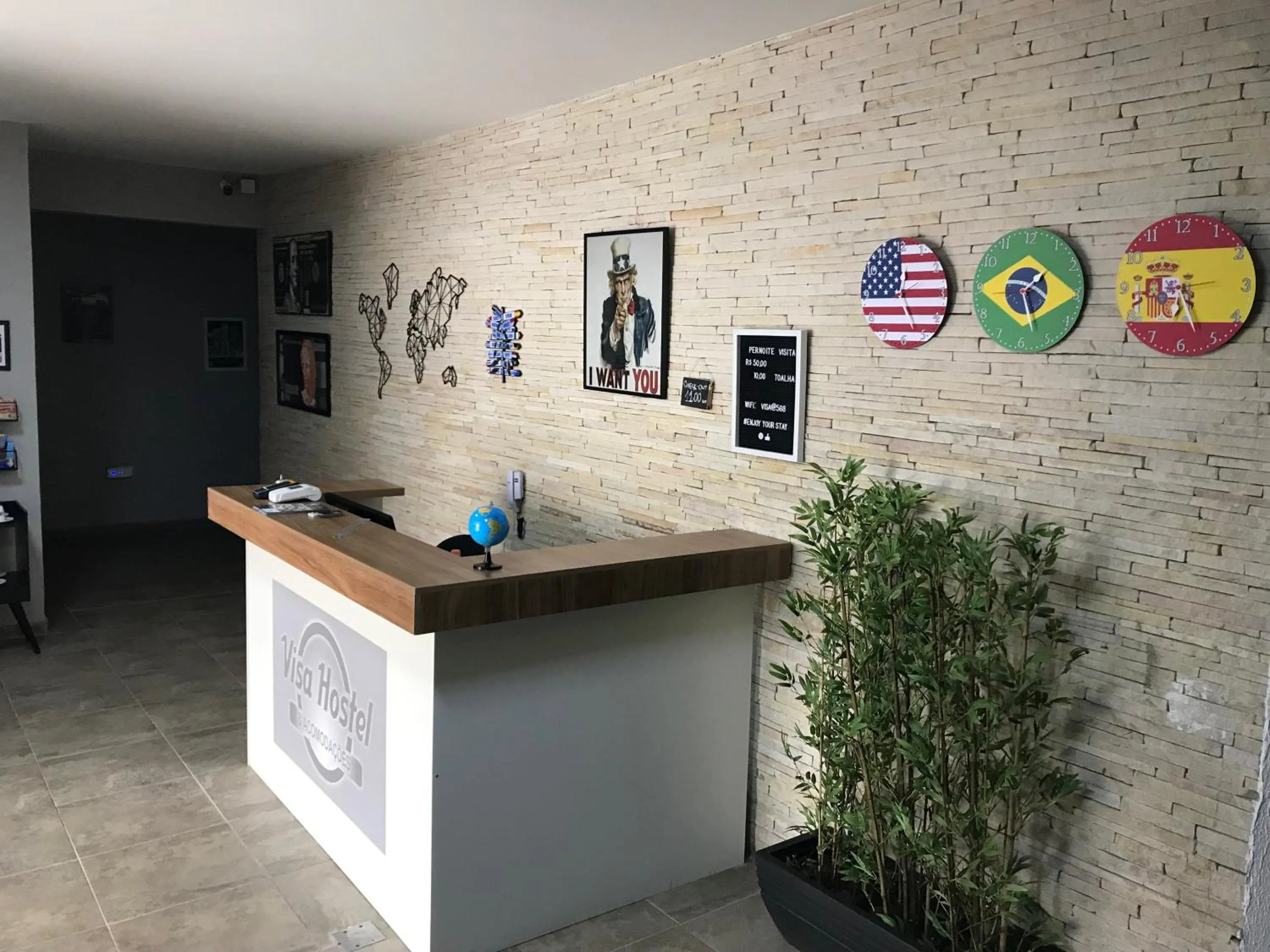 Property logo or sign in Visto Hostel