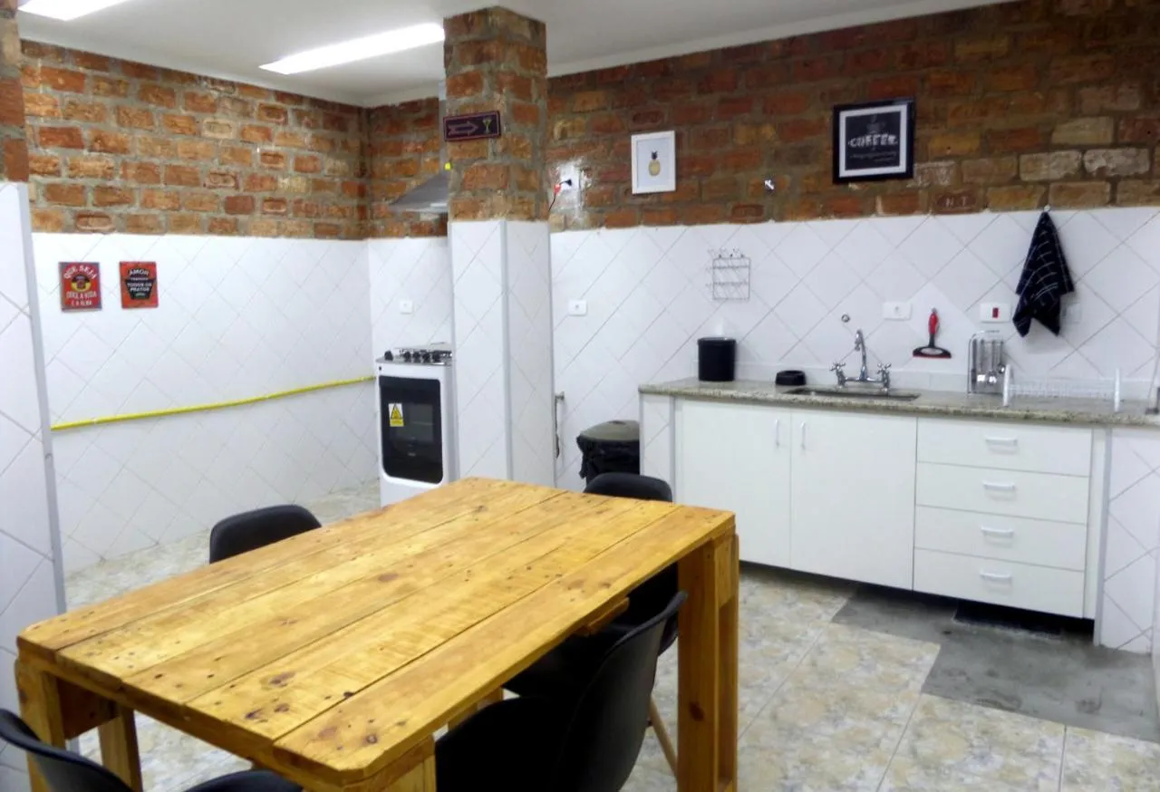 Kitchen or kitchenette in Visto Hostel