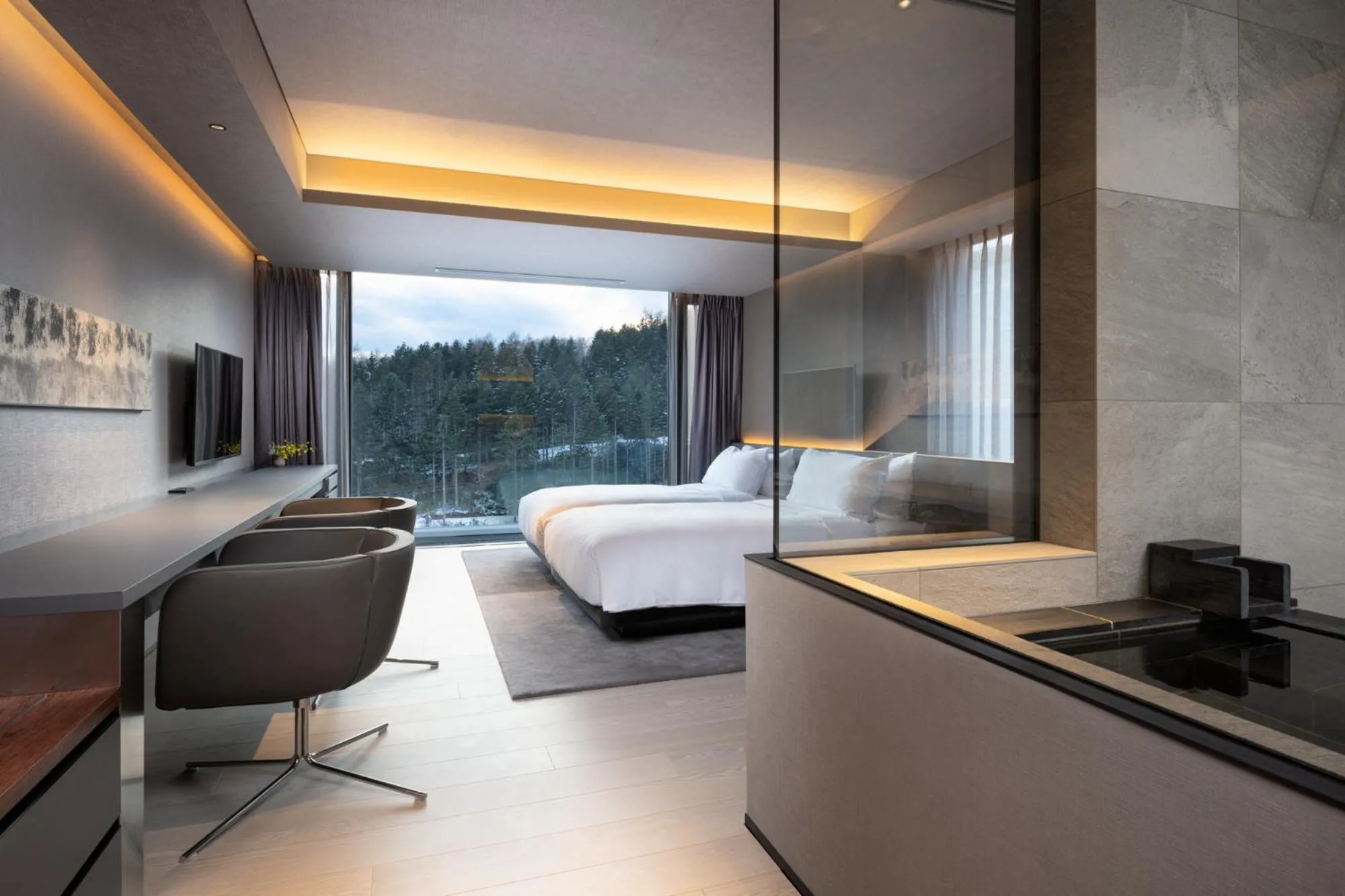 Bed in Sansui Niseko