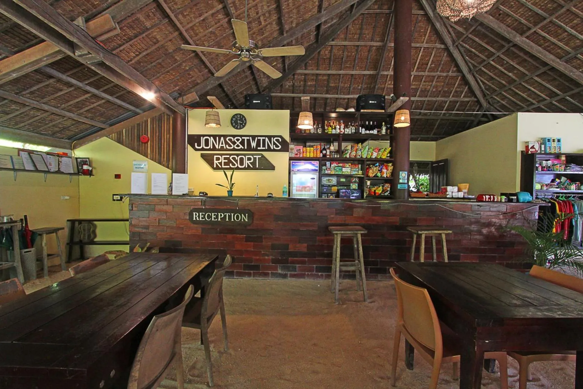 Lobby or reception in Jonas and Twins Resort