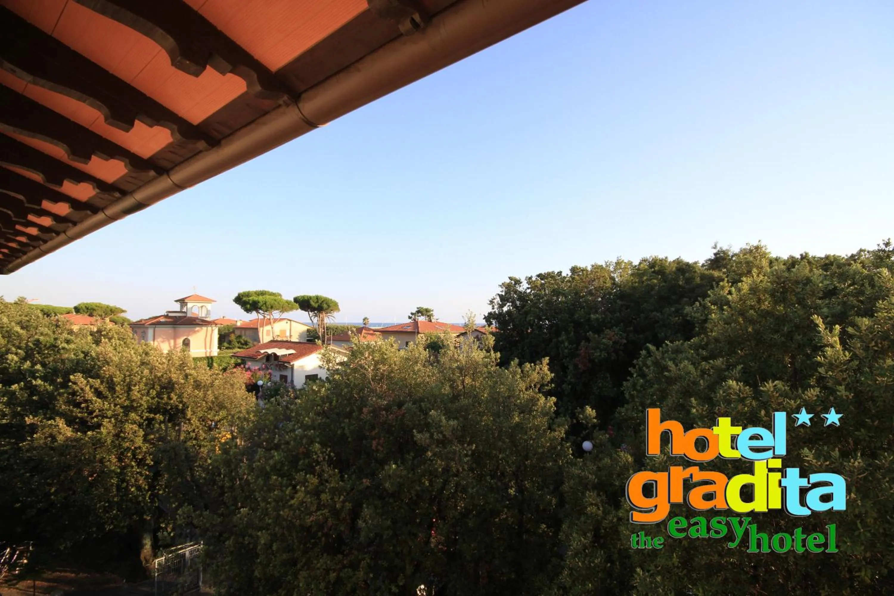 Garden view in Albergo Villa Gradita