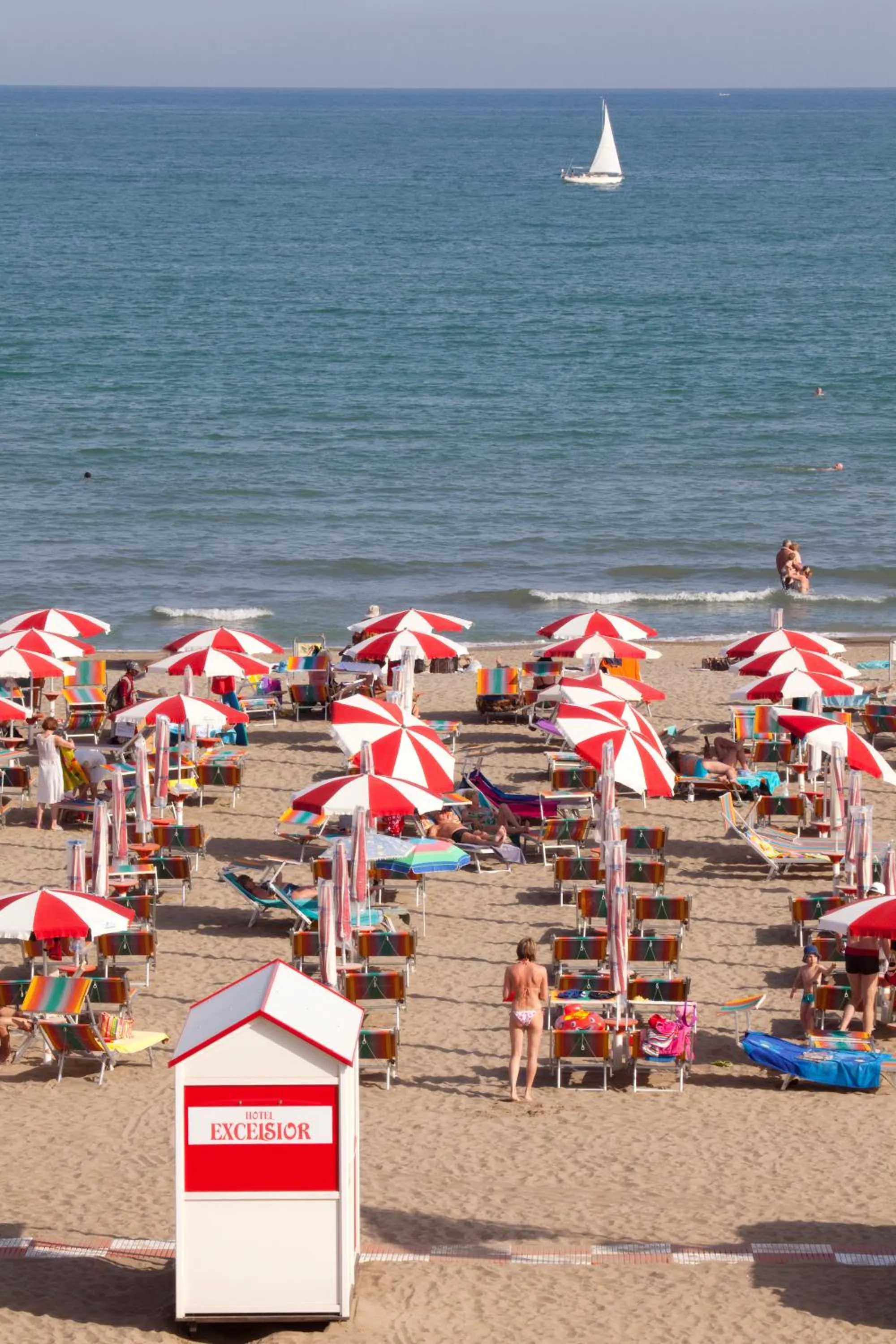 Beach in Hotel Excelsior