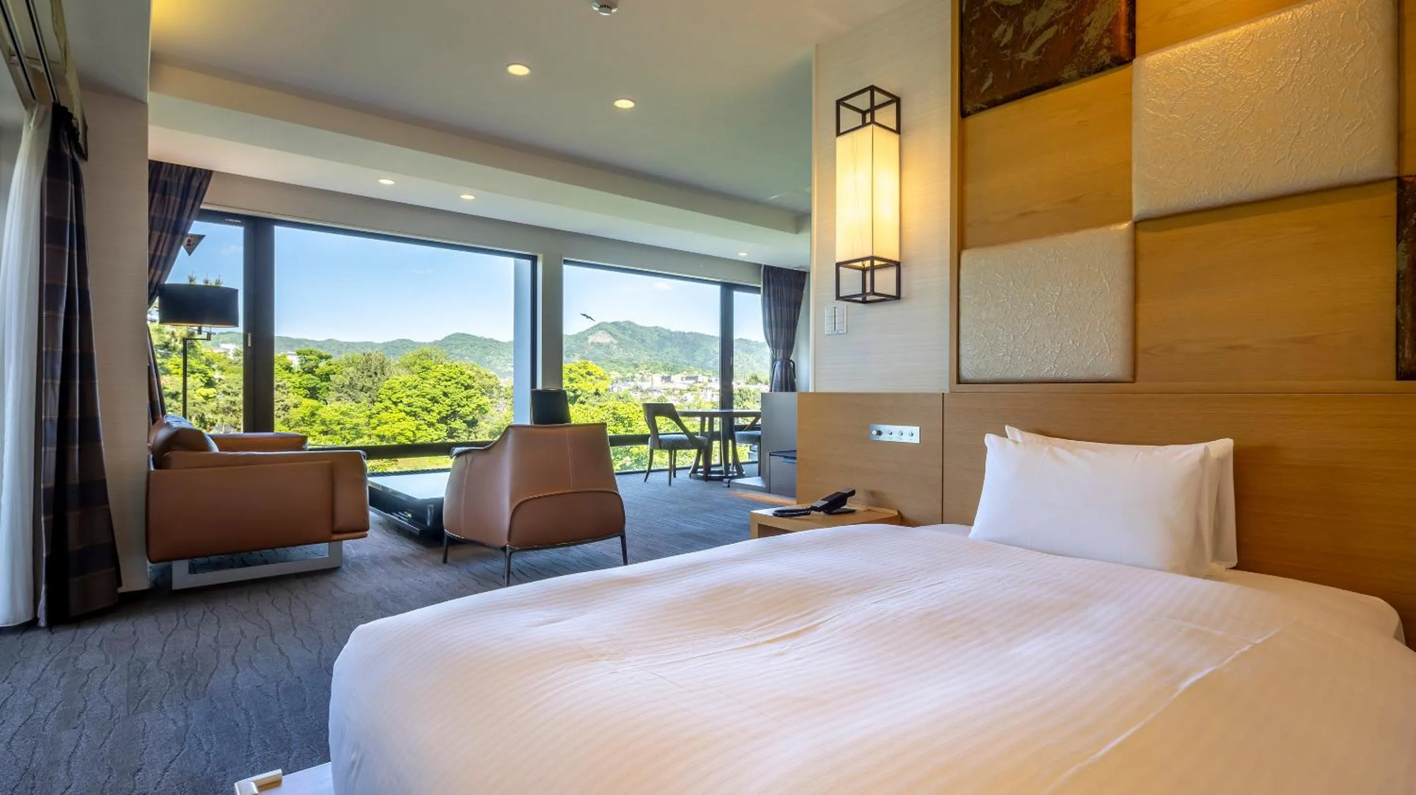 Bed in Riverte Kyoto Kamogawa