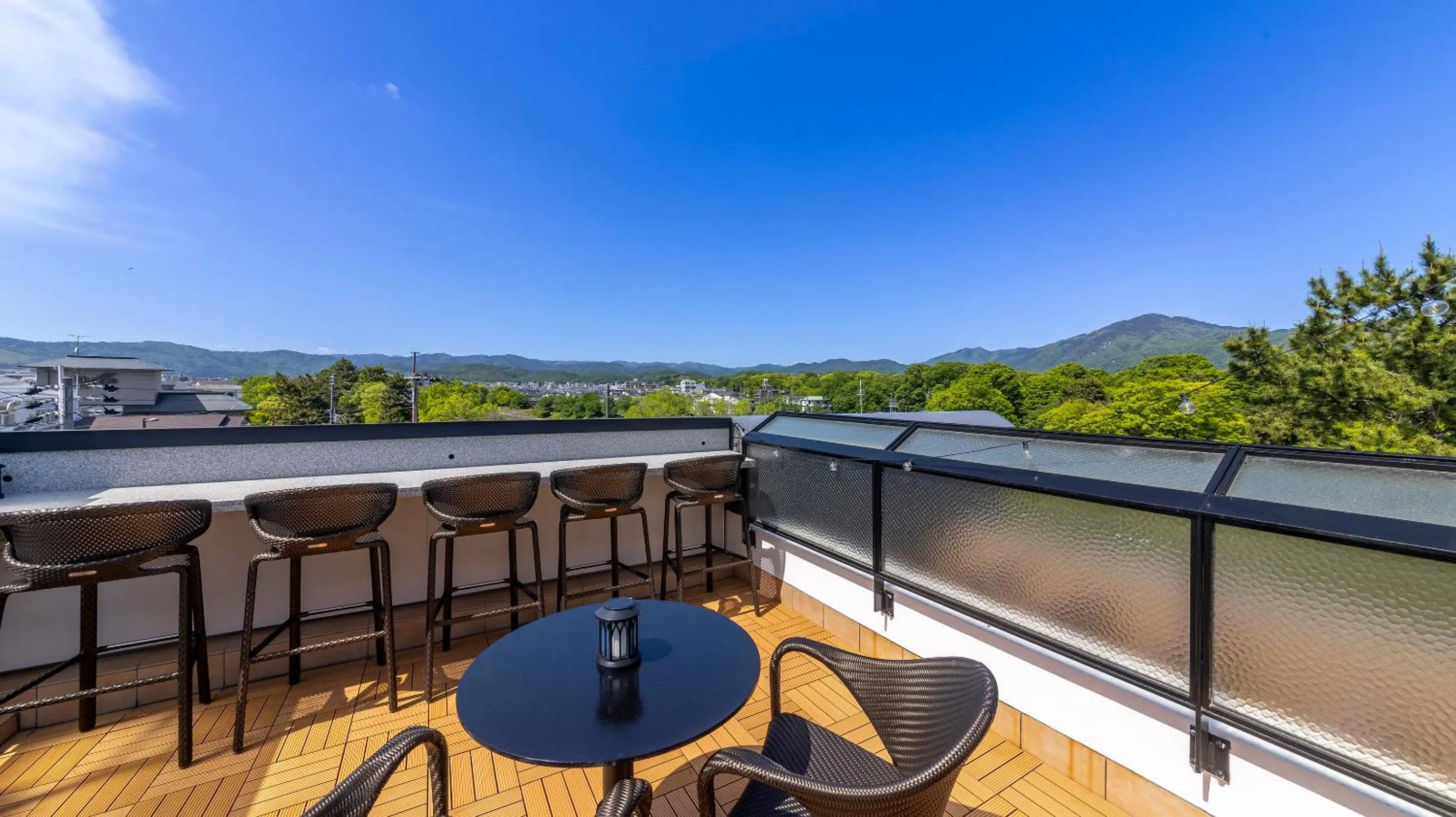 Balcony/Terrace in Riverte Kyoto Kamogawa