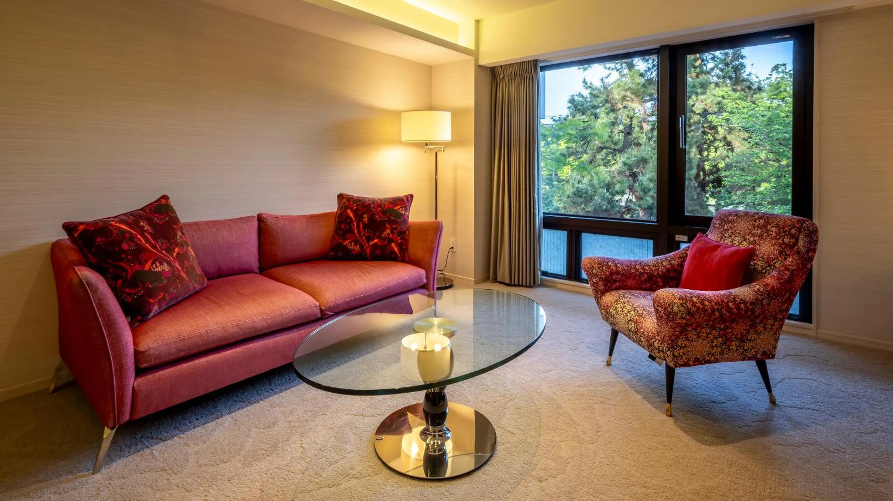 Living room in Riverte Kyoto Kamogawa