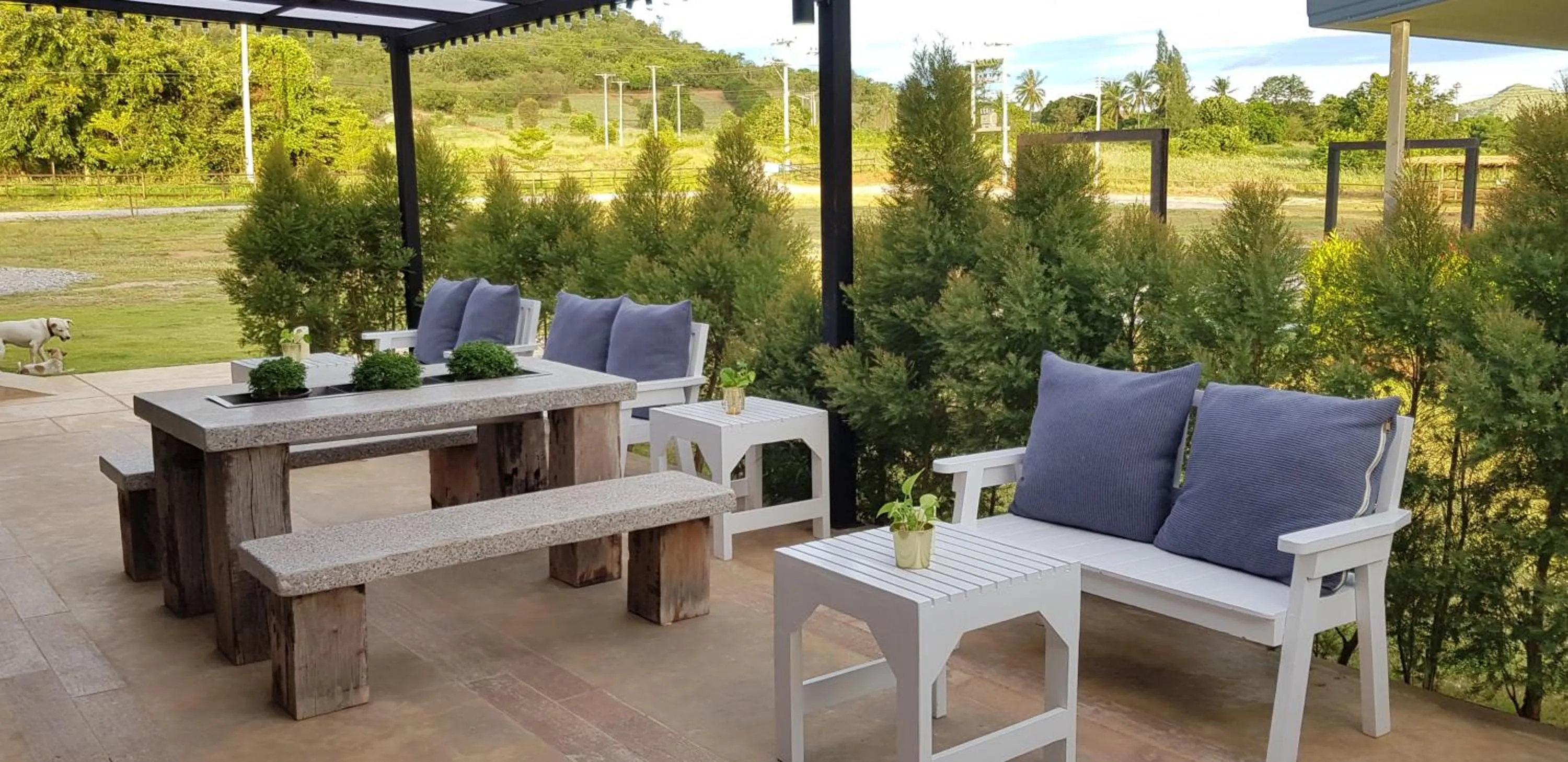 Patio in The Barn Hua Hin