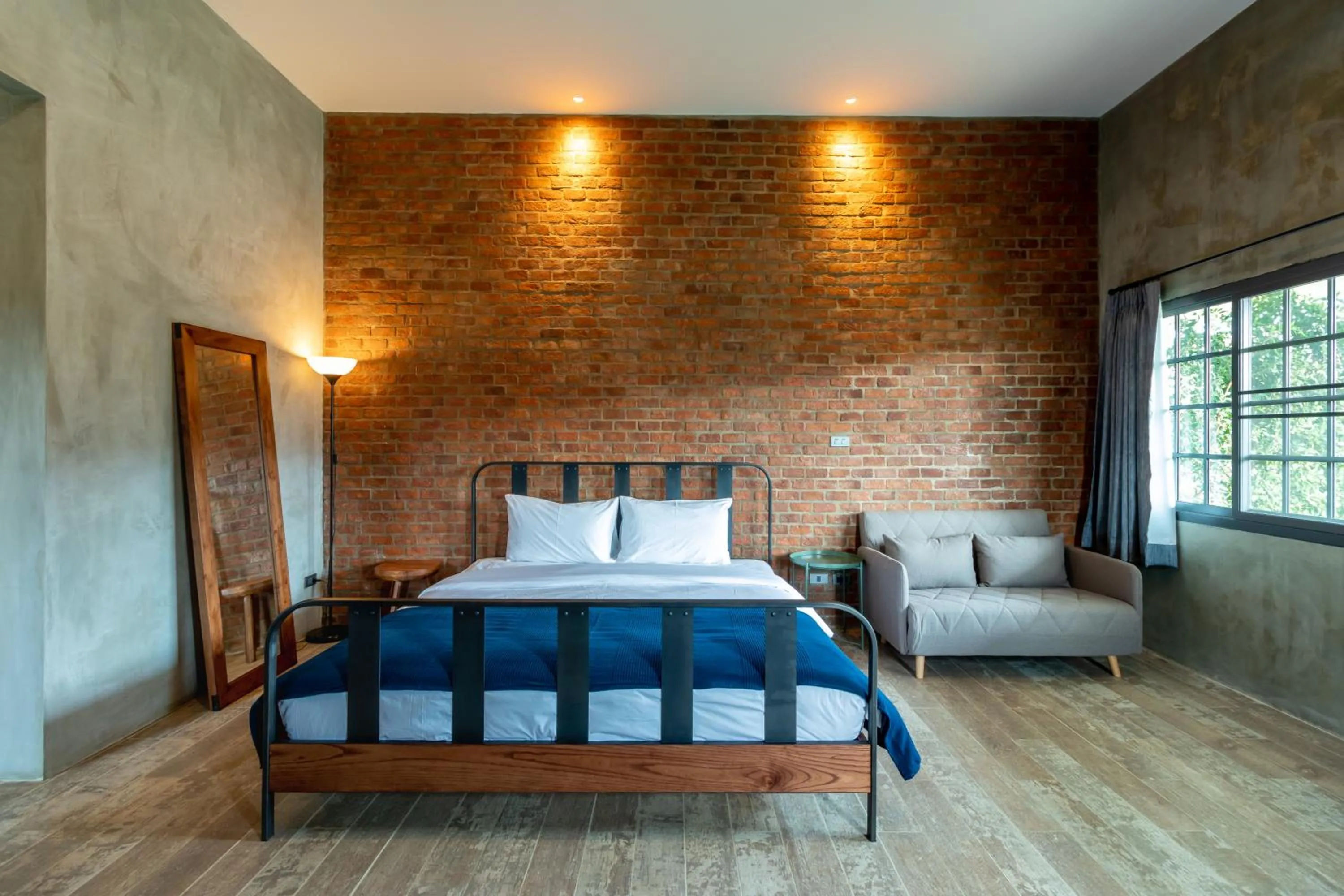 Photo of the whole room, Bed in The Barn Hua Hin