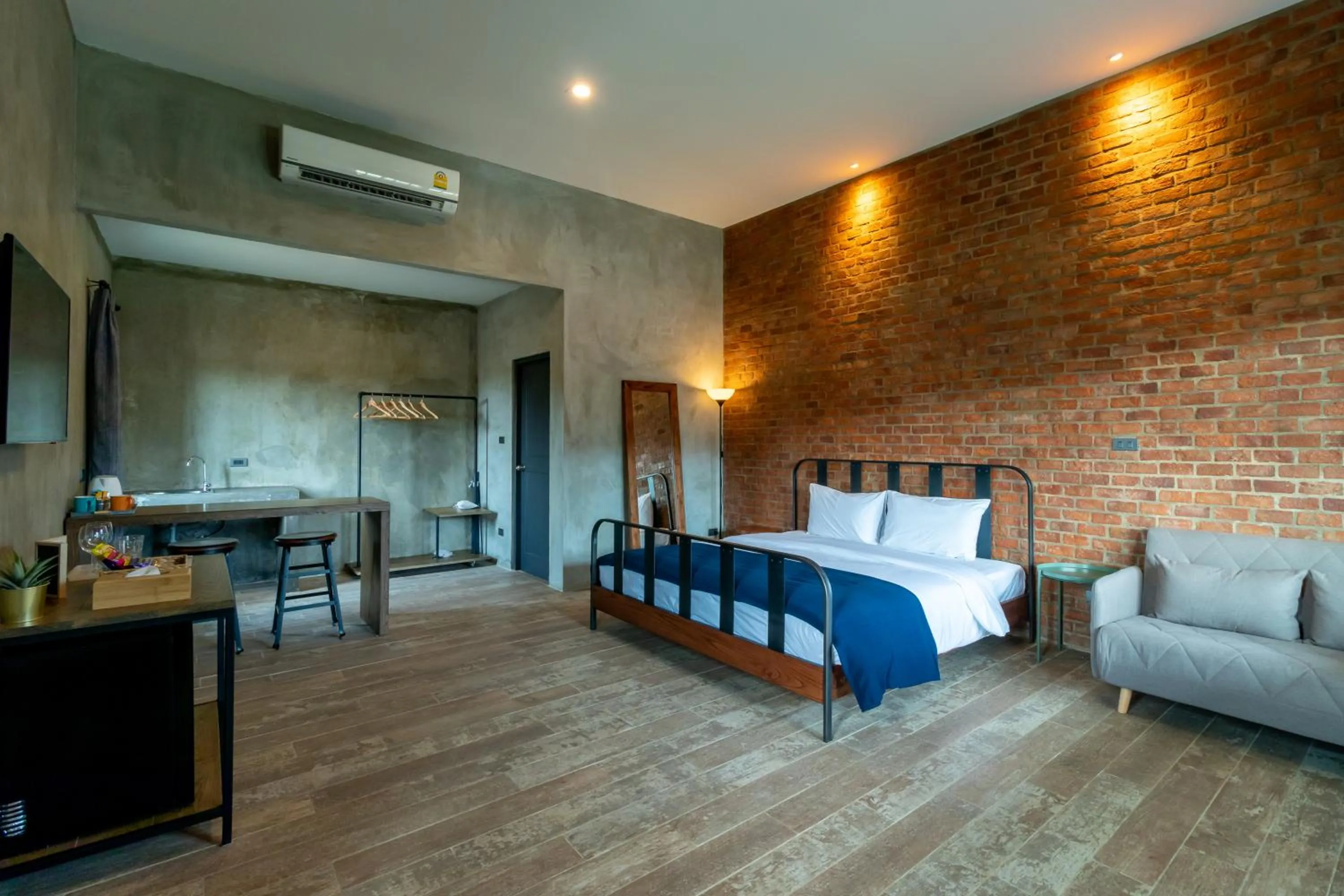 Photo of the whole room, Bed in The Barn Hua Hin