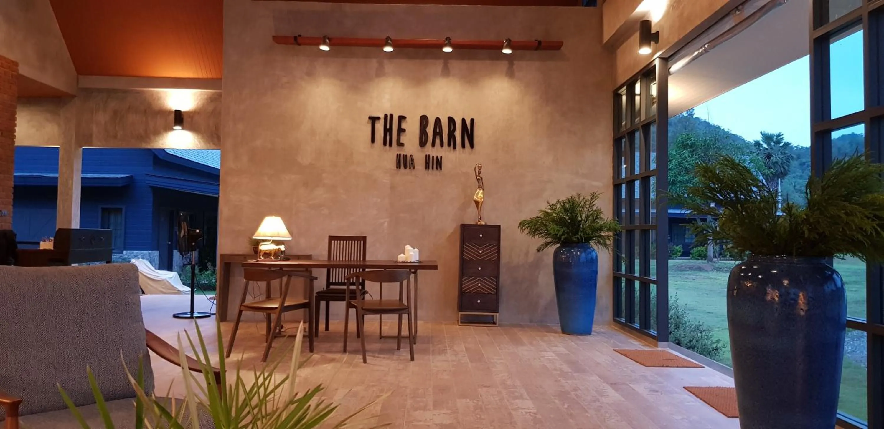 Lobby or reception in The Barn Hua Hin