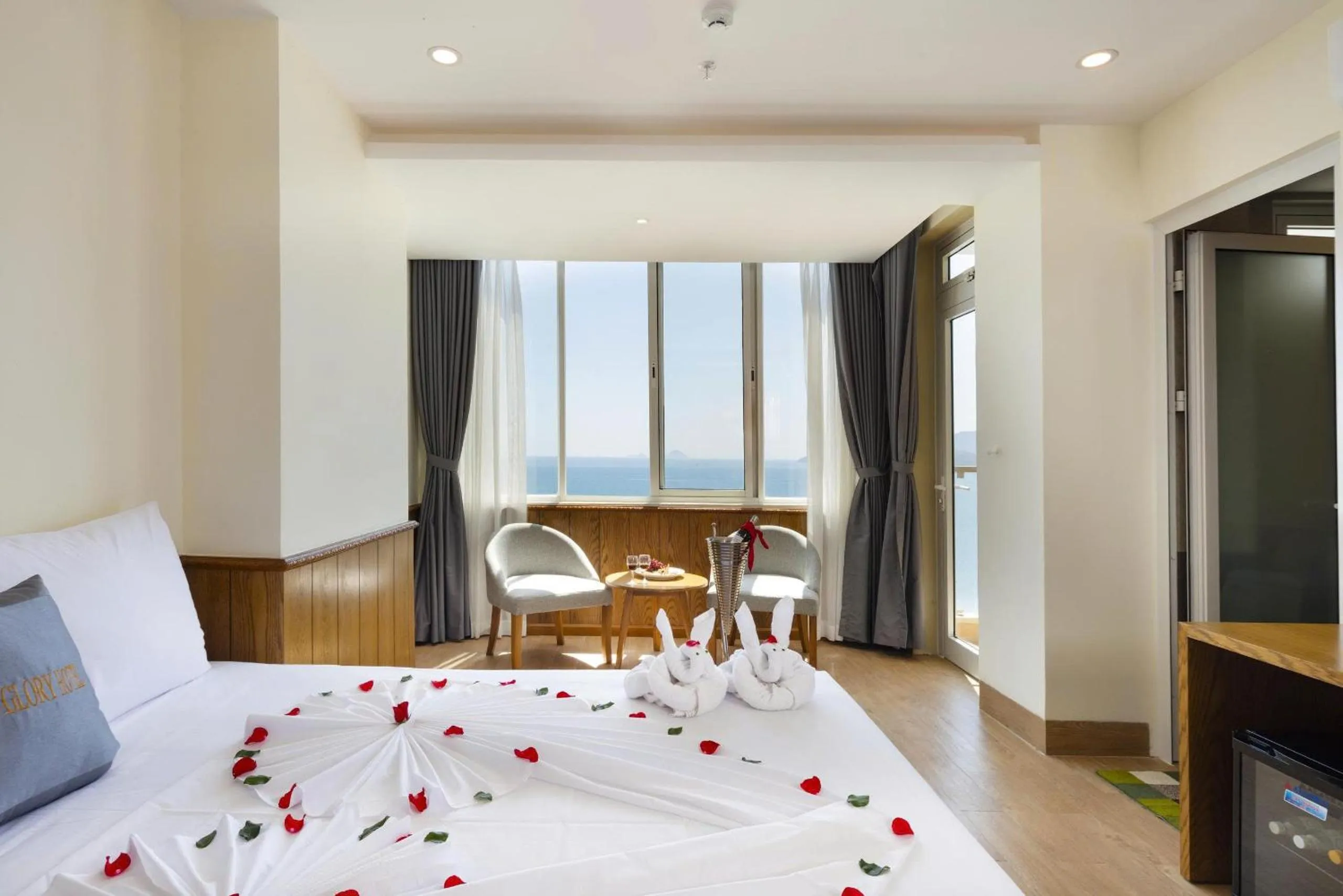 Bed in Glory Nha Trang Hotel