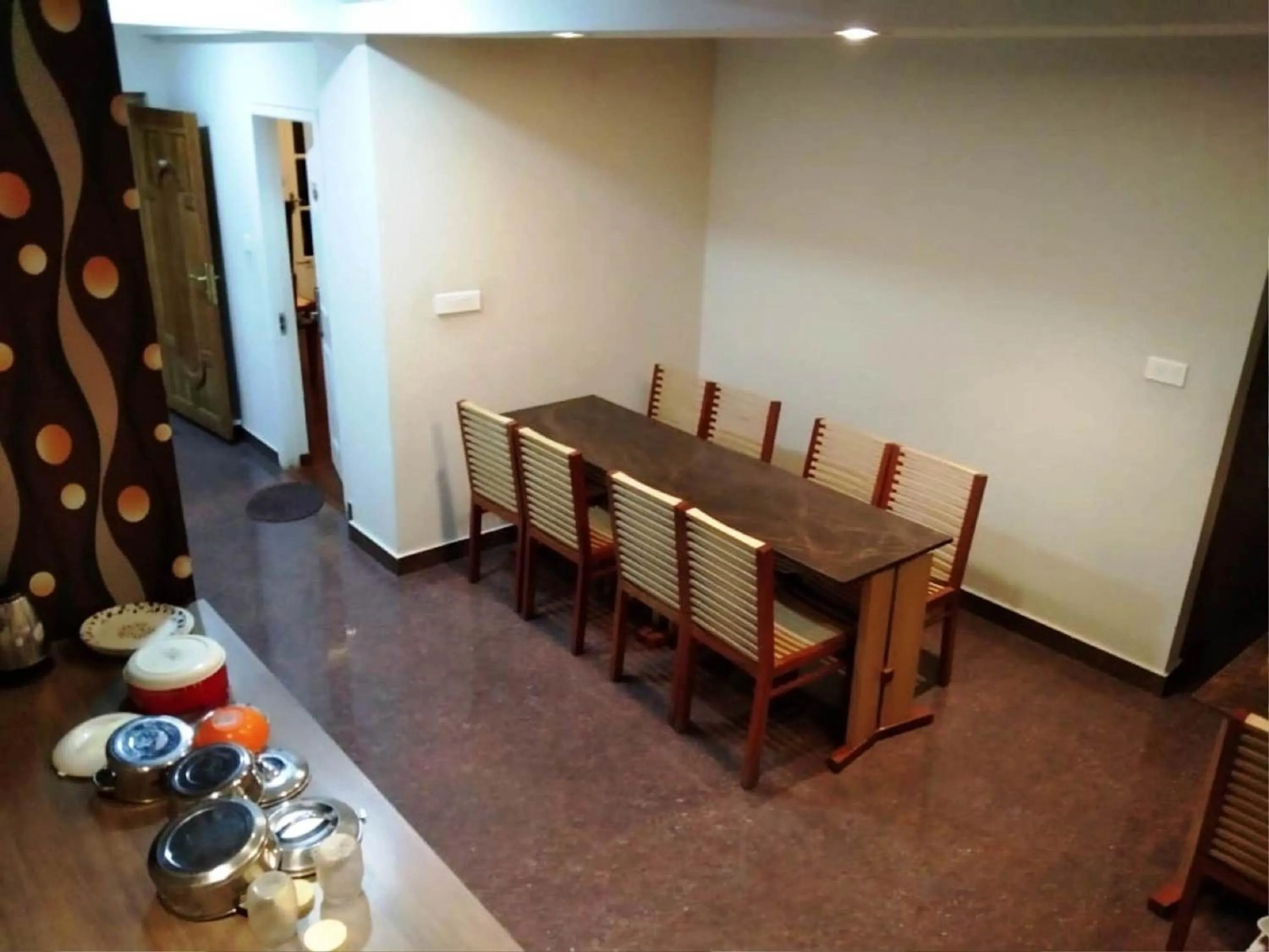 Dining area in DEW DROP INN