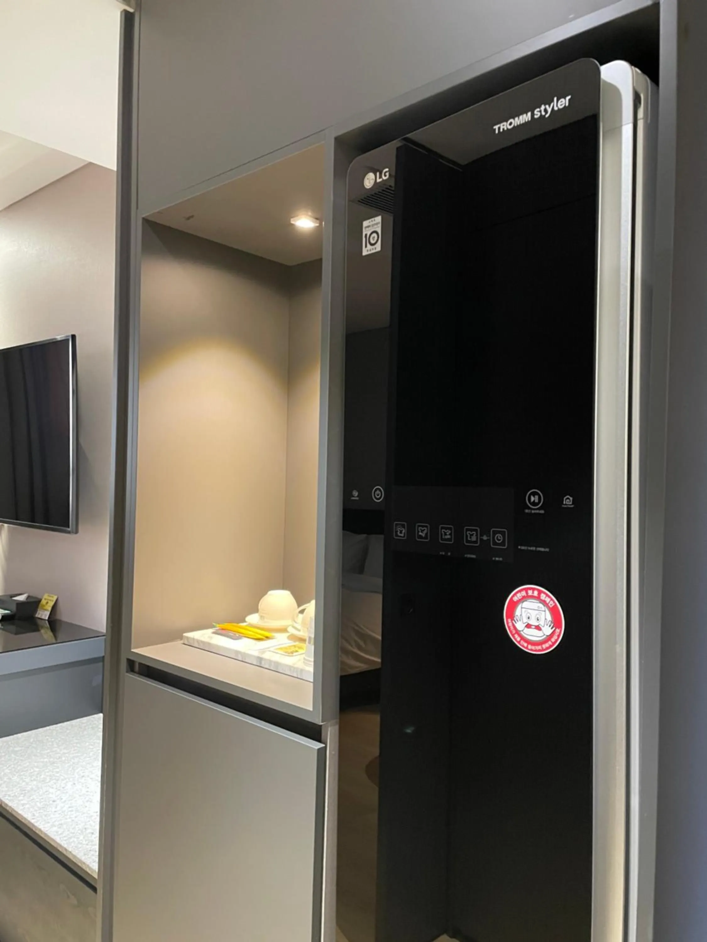 Decorative detail in Rivertain Hotel Gyeongju