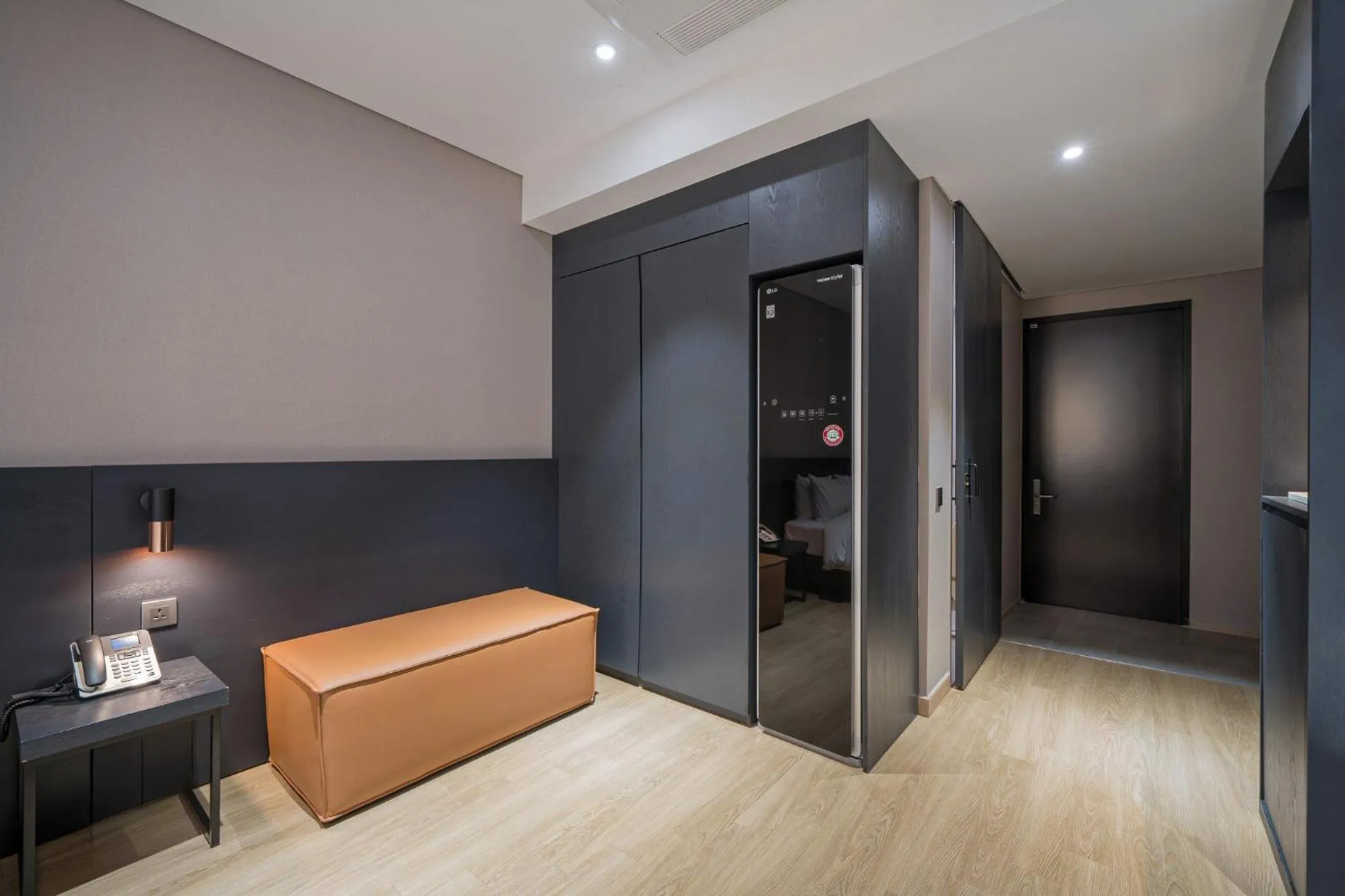 Seating area in Rivertain Hotel Gyeongju