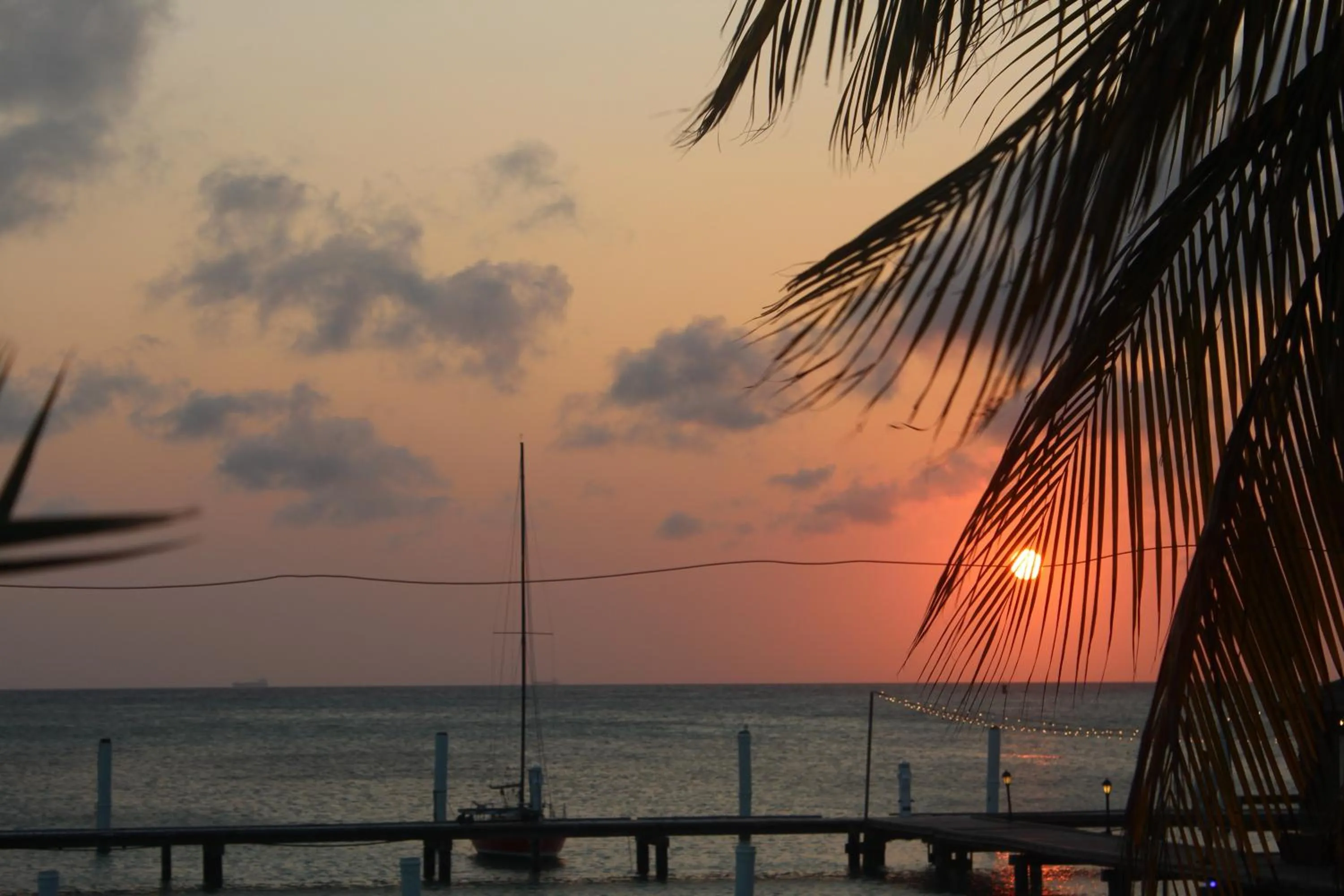 Sea view in Aruba Surfside Marina