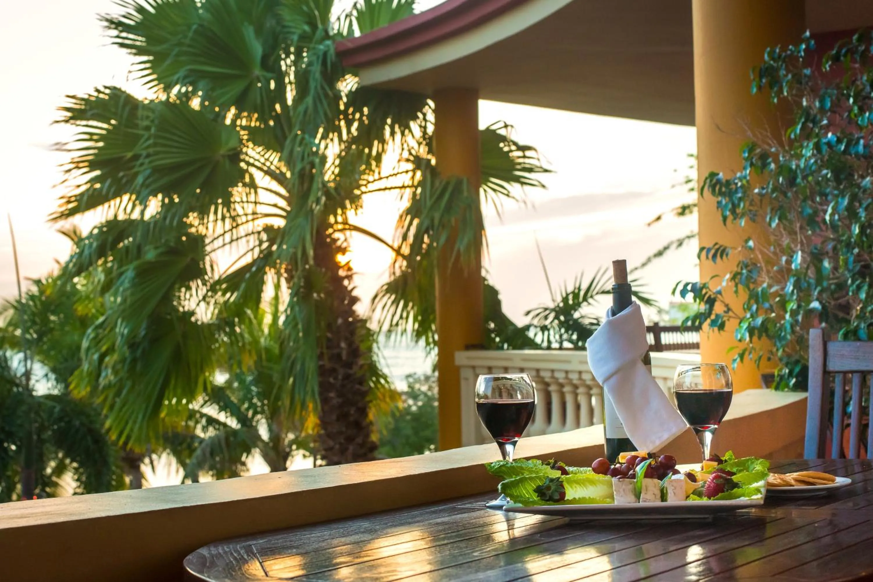 Balcony/Terrace in Aruba Surfside Marina