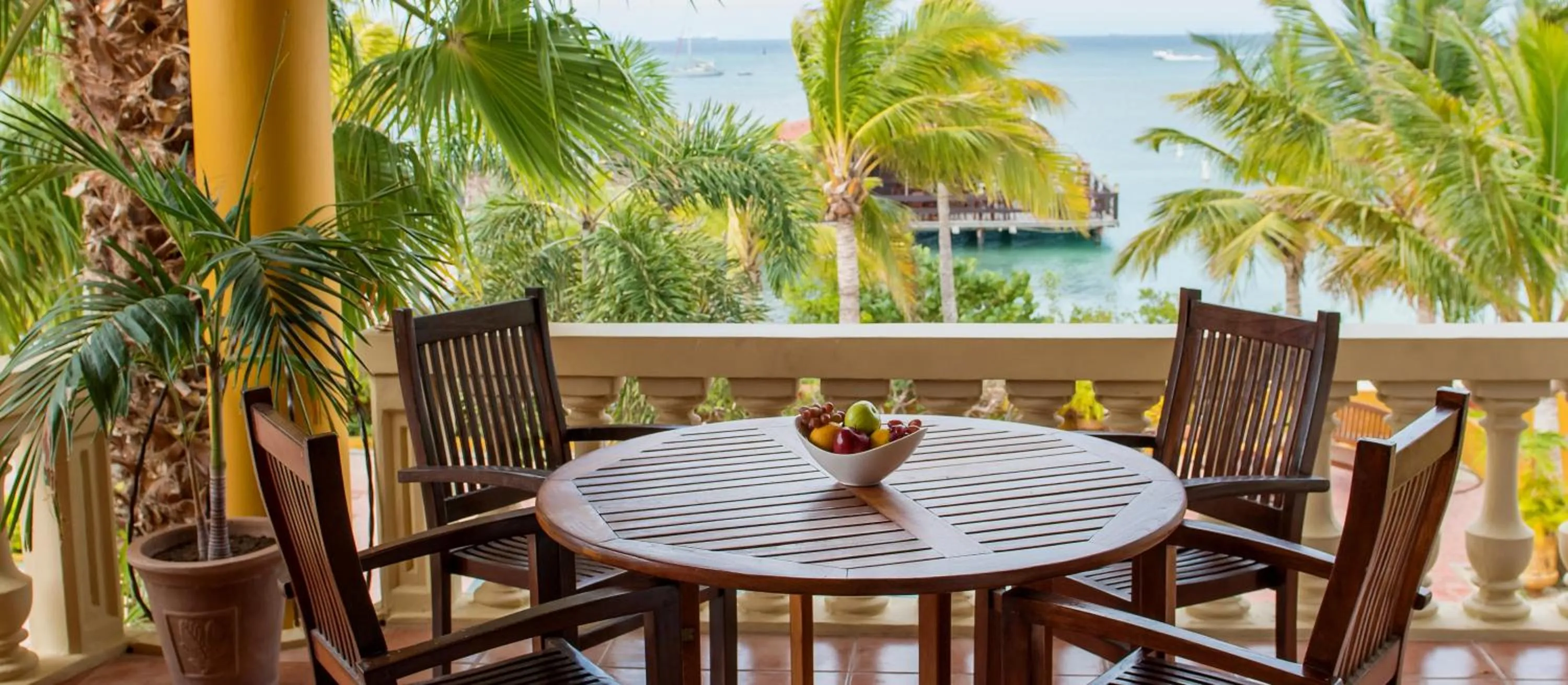 Balcony/Terrace in Aruba Surfside Marina