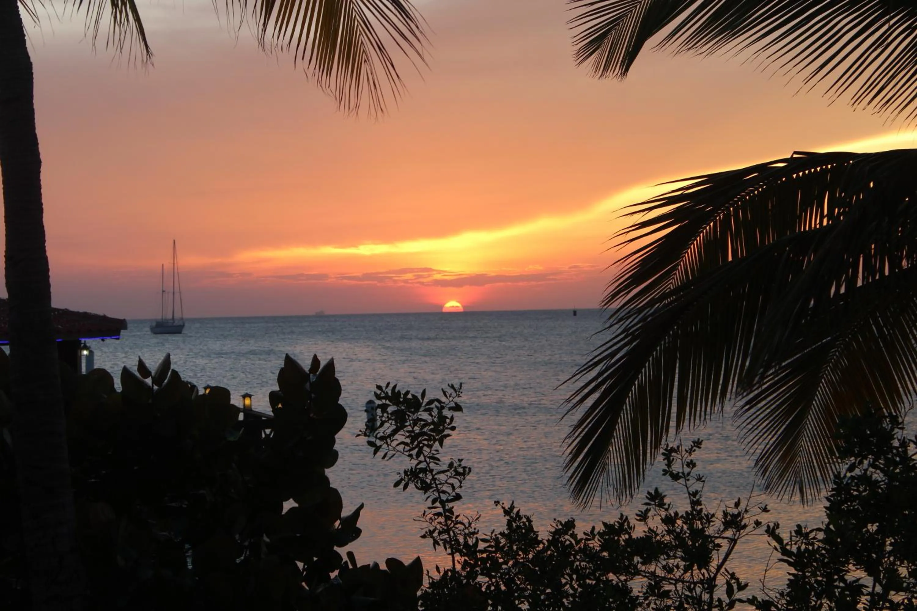 Sea view in Aruba Surfside Marina