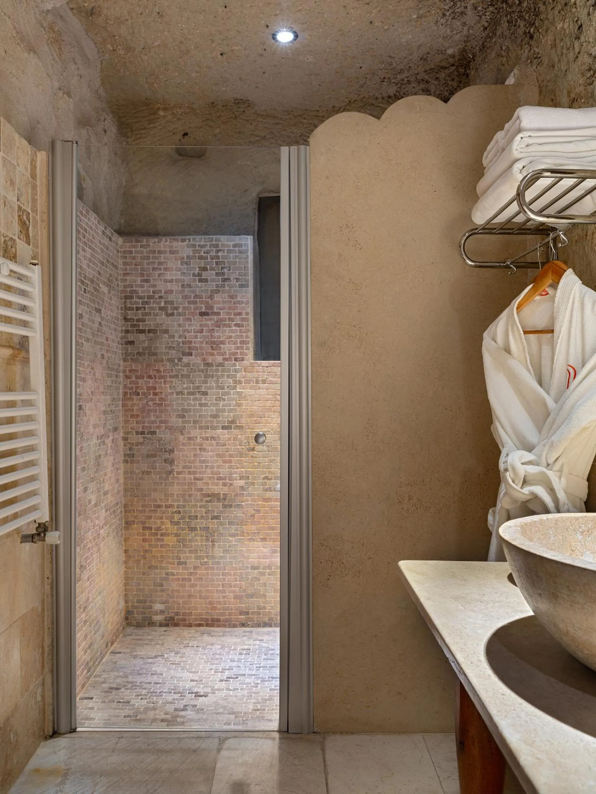 Bathroom in Aza Cave Cappadocia Adult Hotel