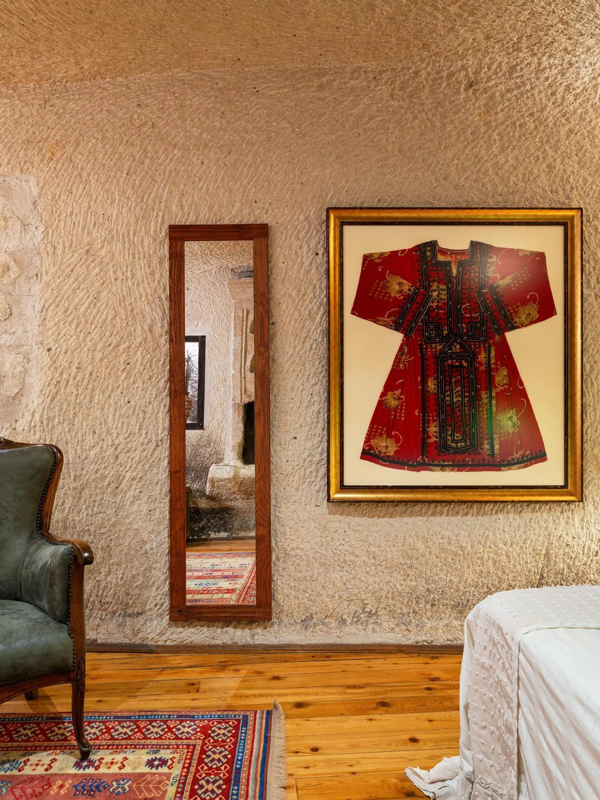 Seating area in Aza Cave Cappadocia Adult Hotel