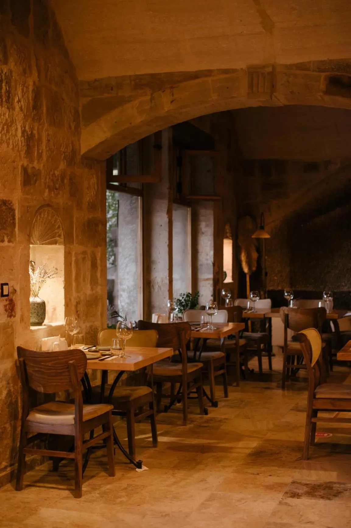 Restaurant/places to eat in Aza Cave Cappadocia Adult Hotel