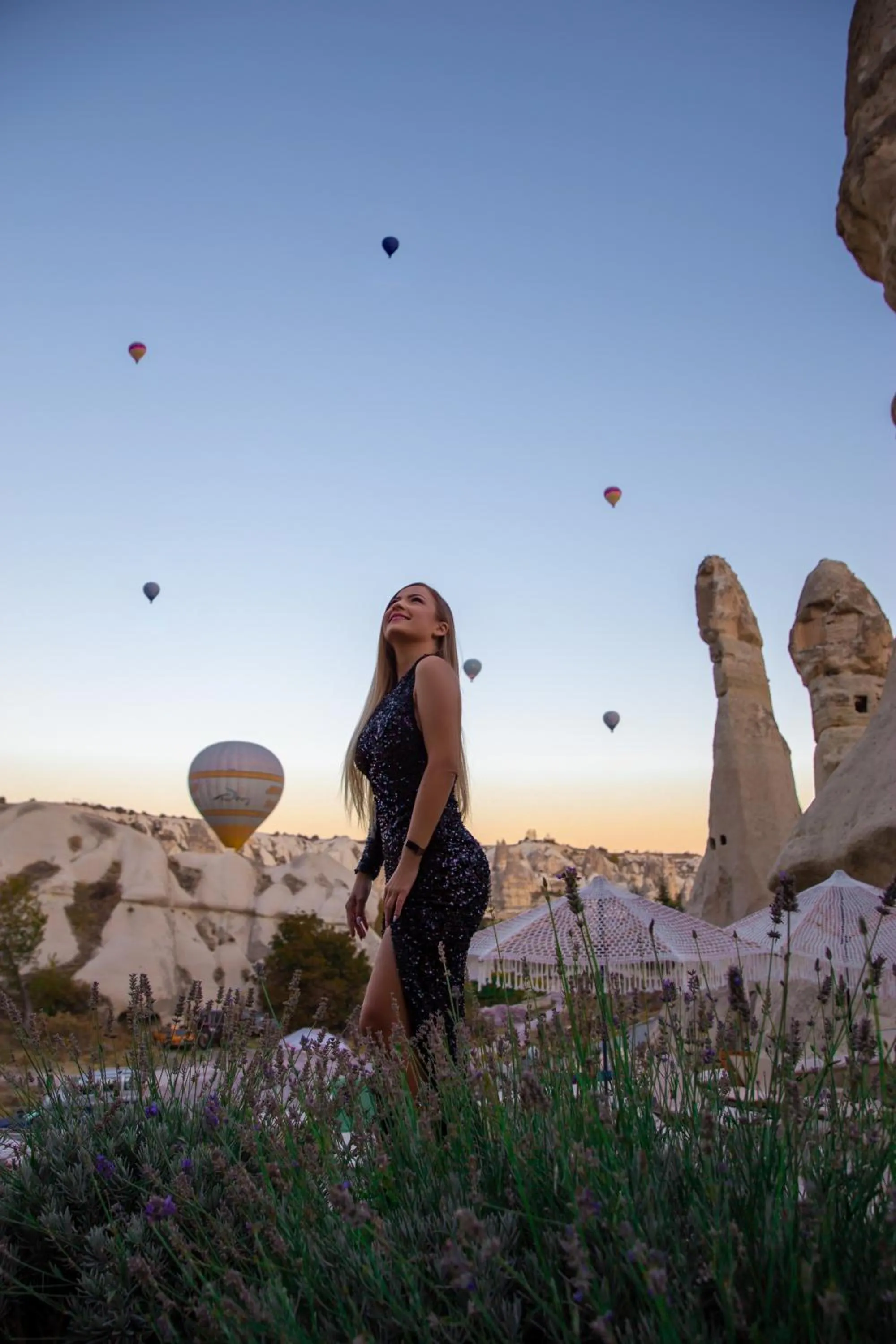 Natural landscape in Aza Cave Cappadocia Adult Hotel