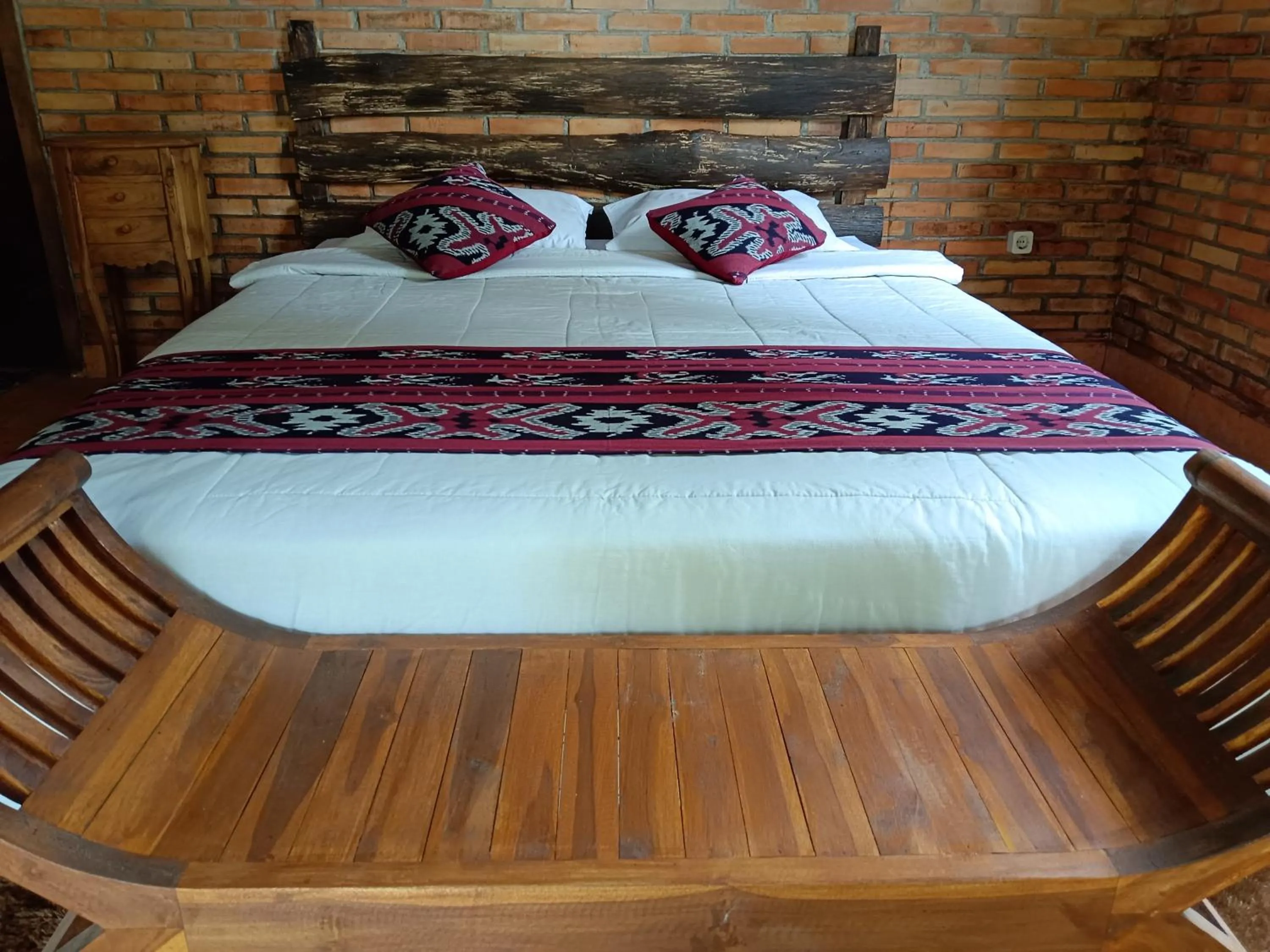 Bed in Villa Mak Cik