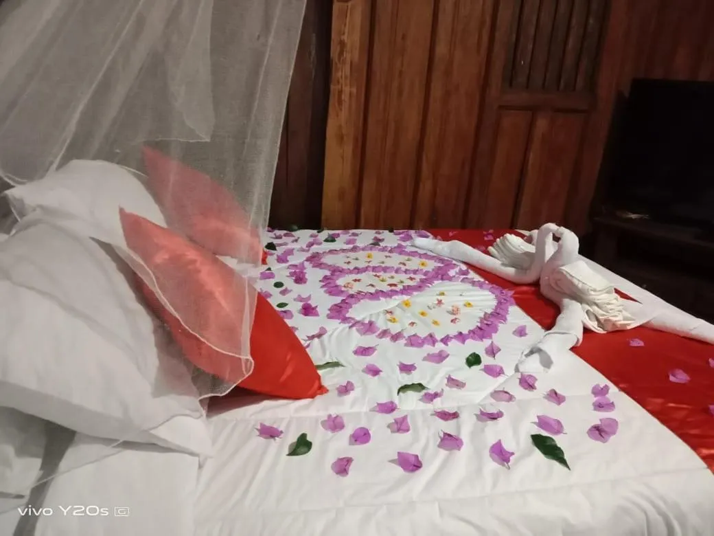 Bed in Villa Mak Cik