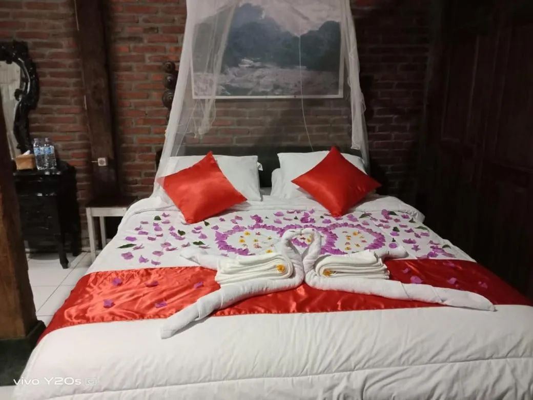 Bed in Villa Mak Cik