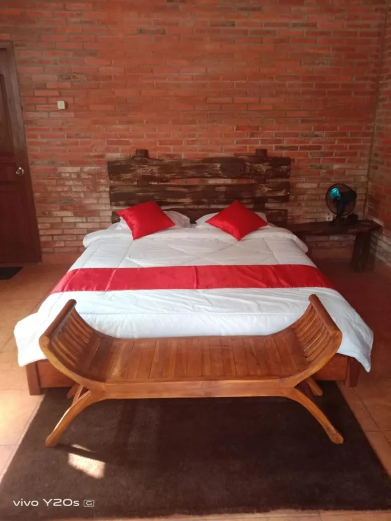 Bed in Villa Mak Cik