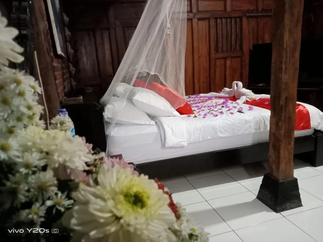 Bed in Villa Mak Cik