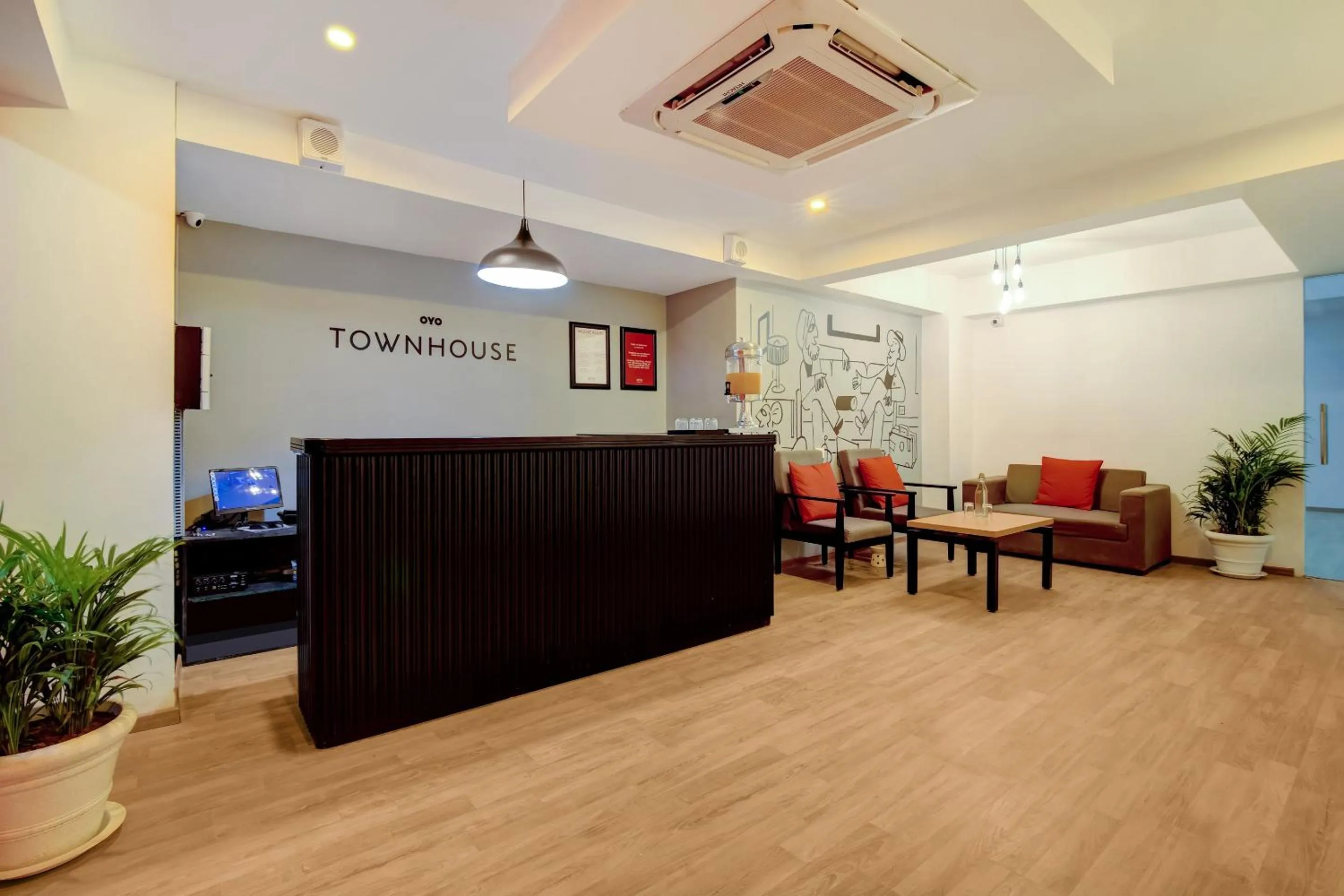 Lobby or reception in Townhouse Infinity stays