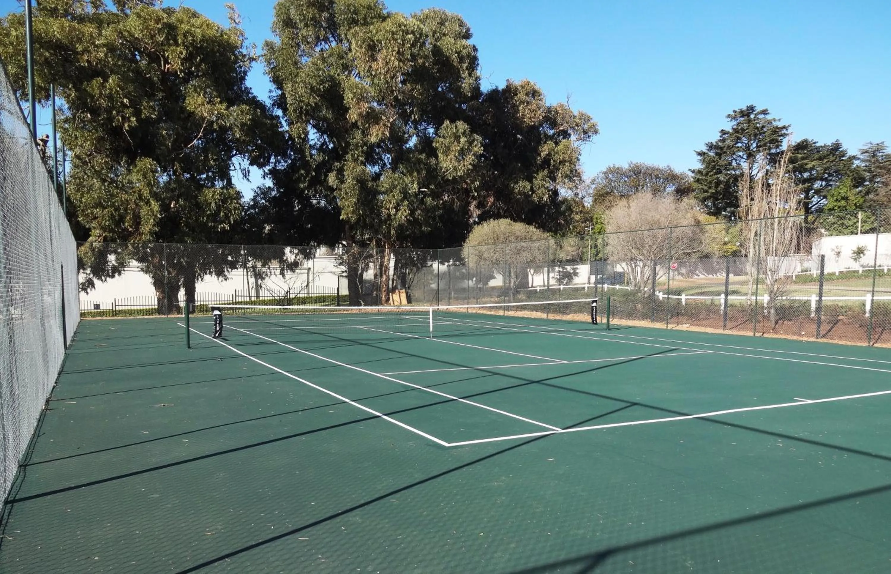 Tennis court in Inanda Club