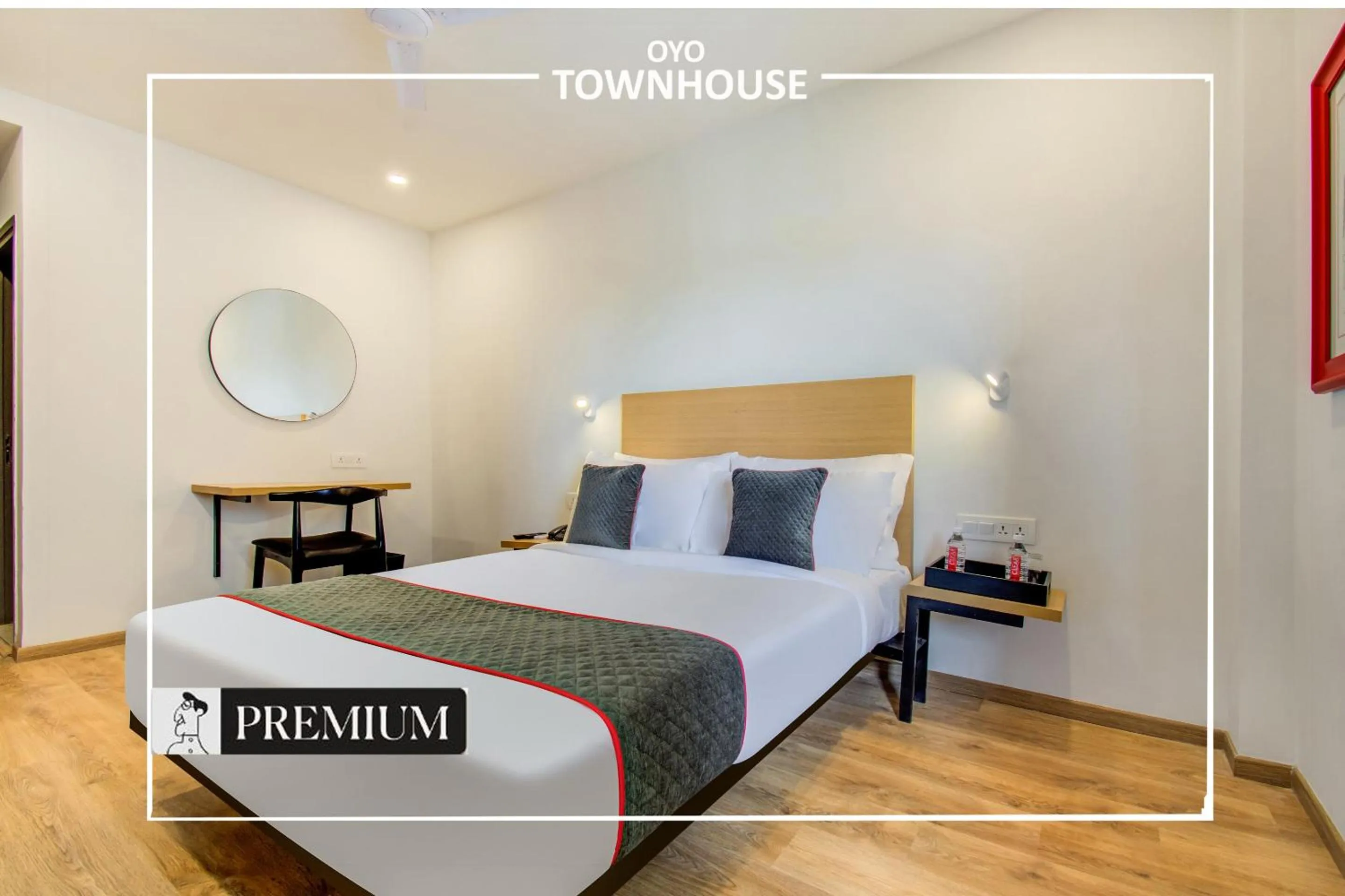 Bedroom, Bed in Townhouse Netaji Road