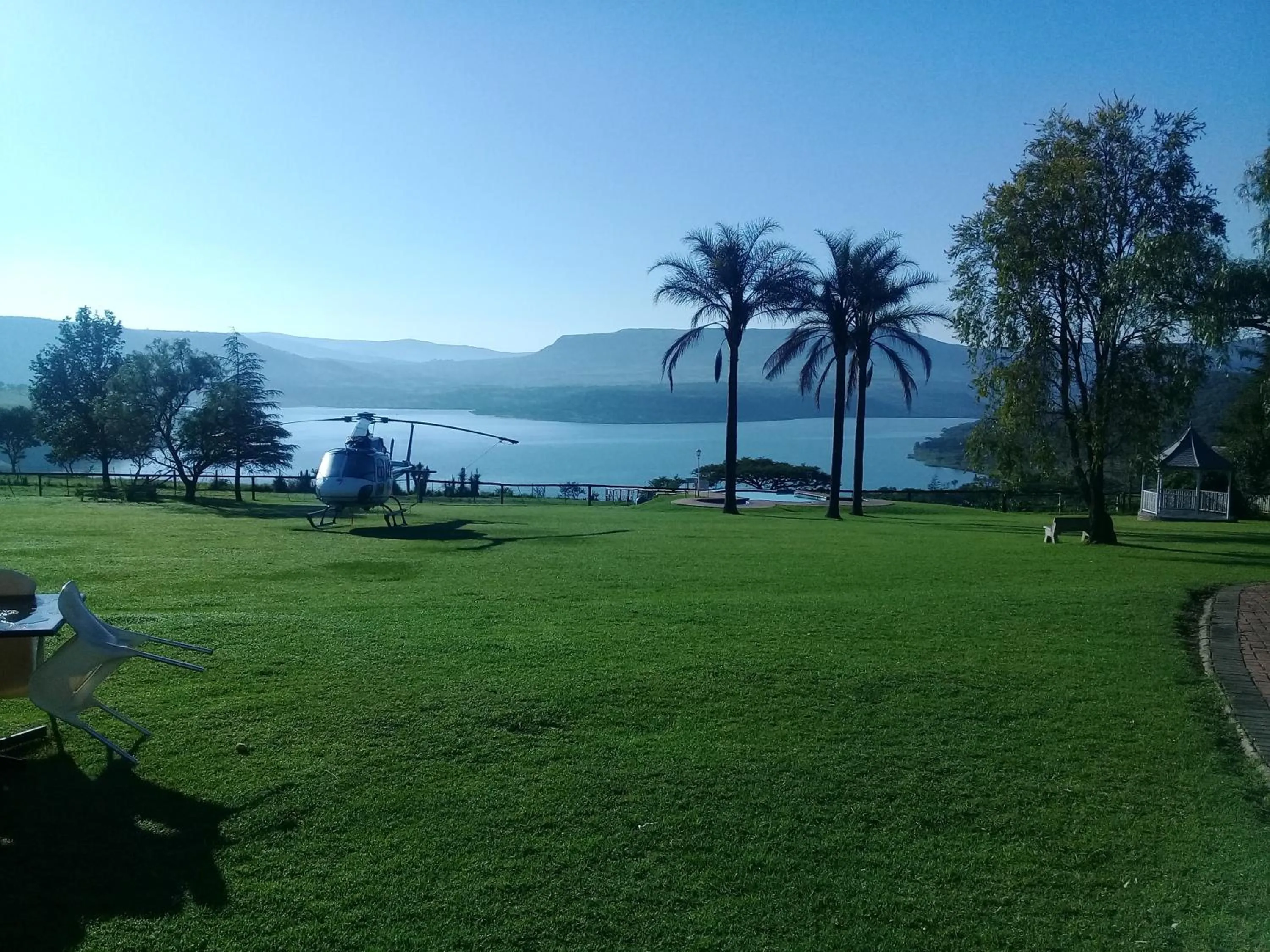 Garden in Blue Haze Country Lodge