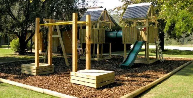 Children play ground in High Country Motor Inn Bright