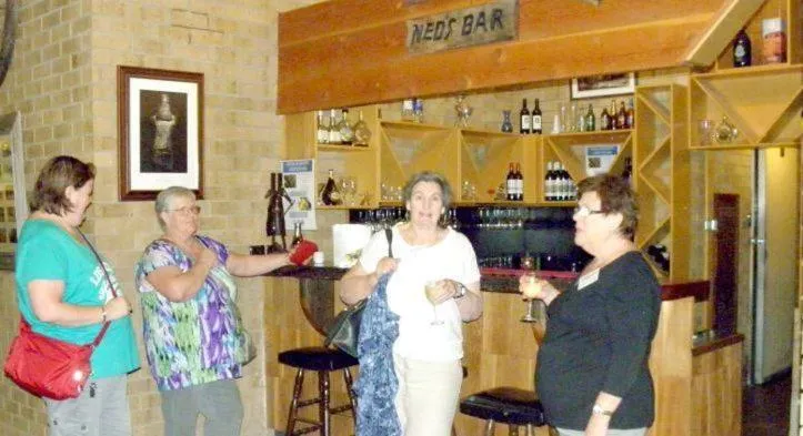 Lounge or bar in High Country Motor Inn Bright