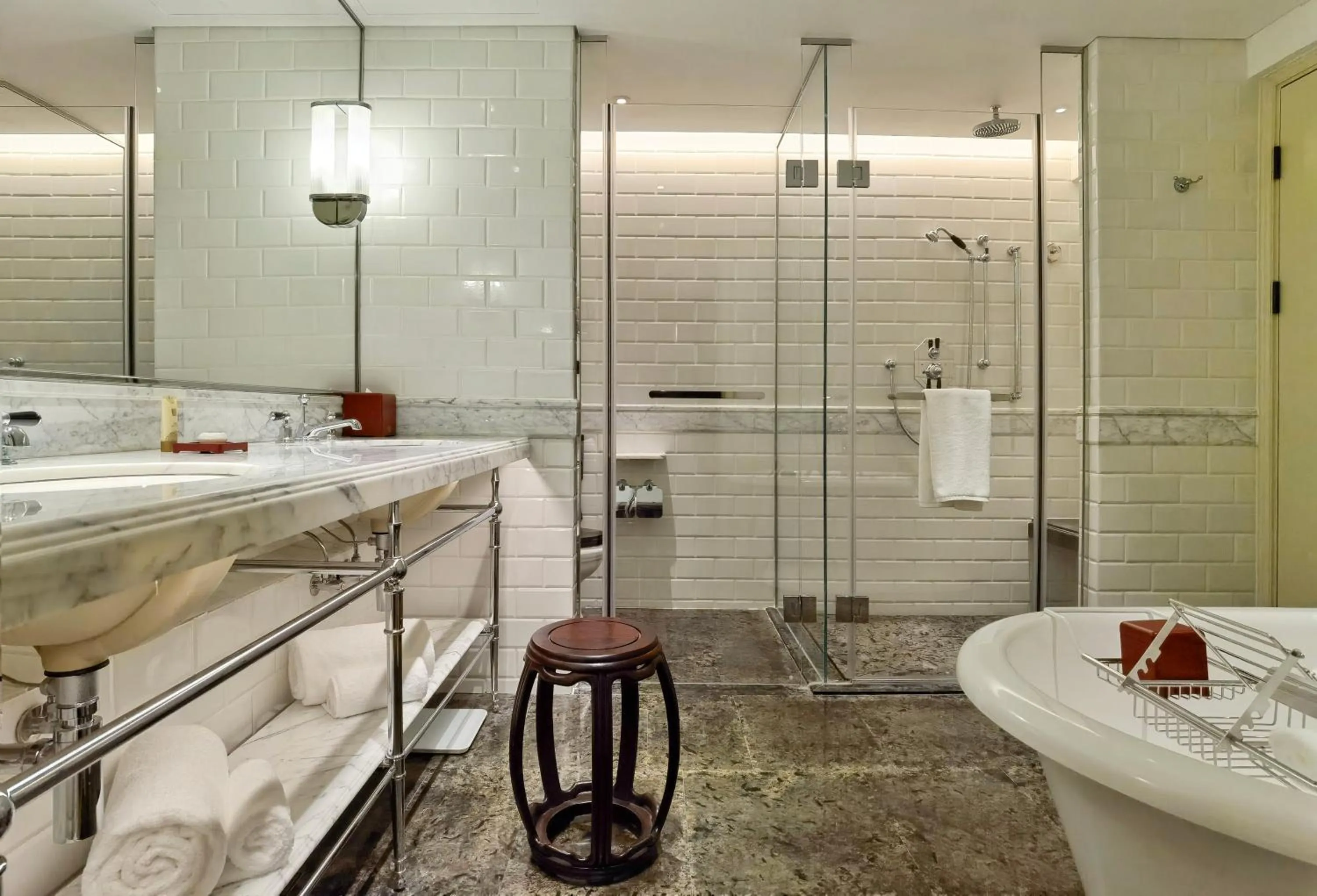 Bathroom in Grand Hotel Beijing Forbidden City