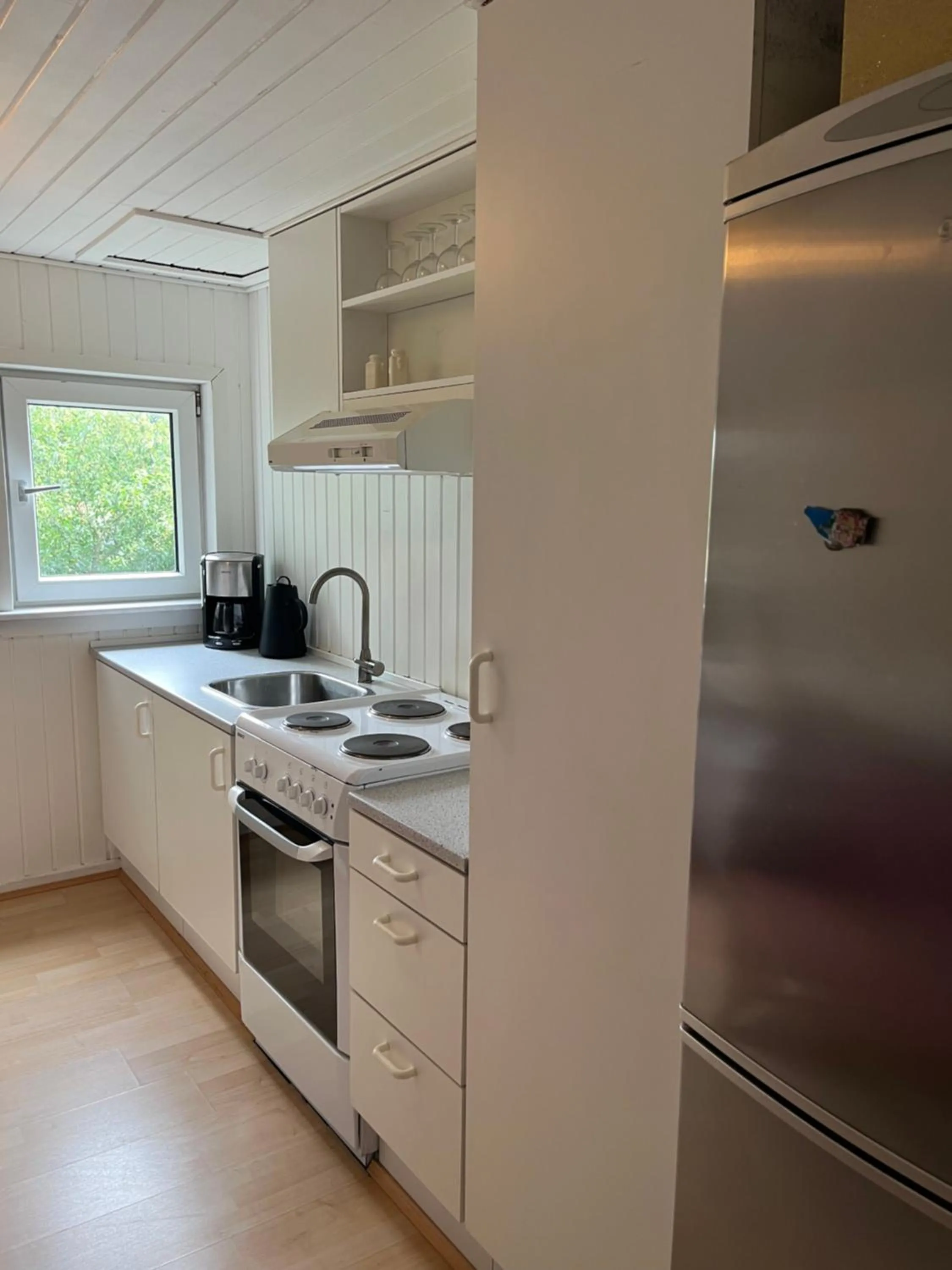 kitchen in Døstrup Landevejskro & Motel