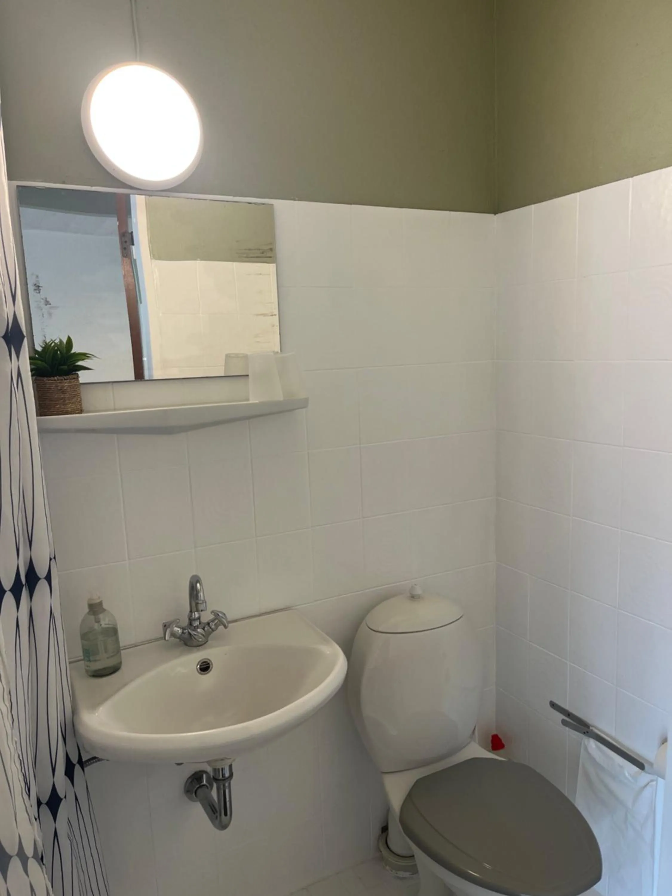 Toilet in Døstrup Landevejskro & Motel