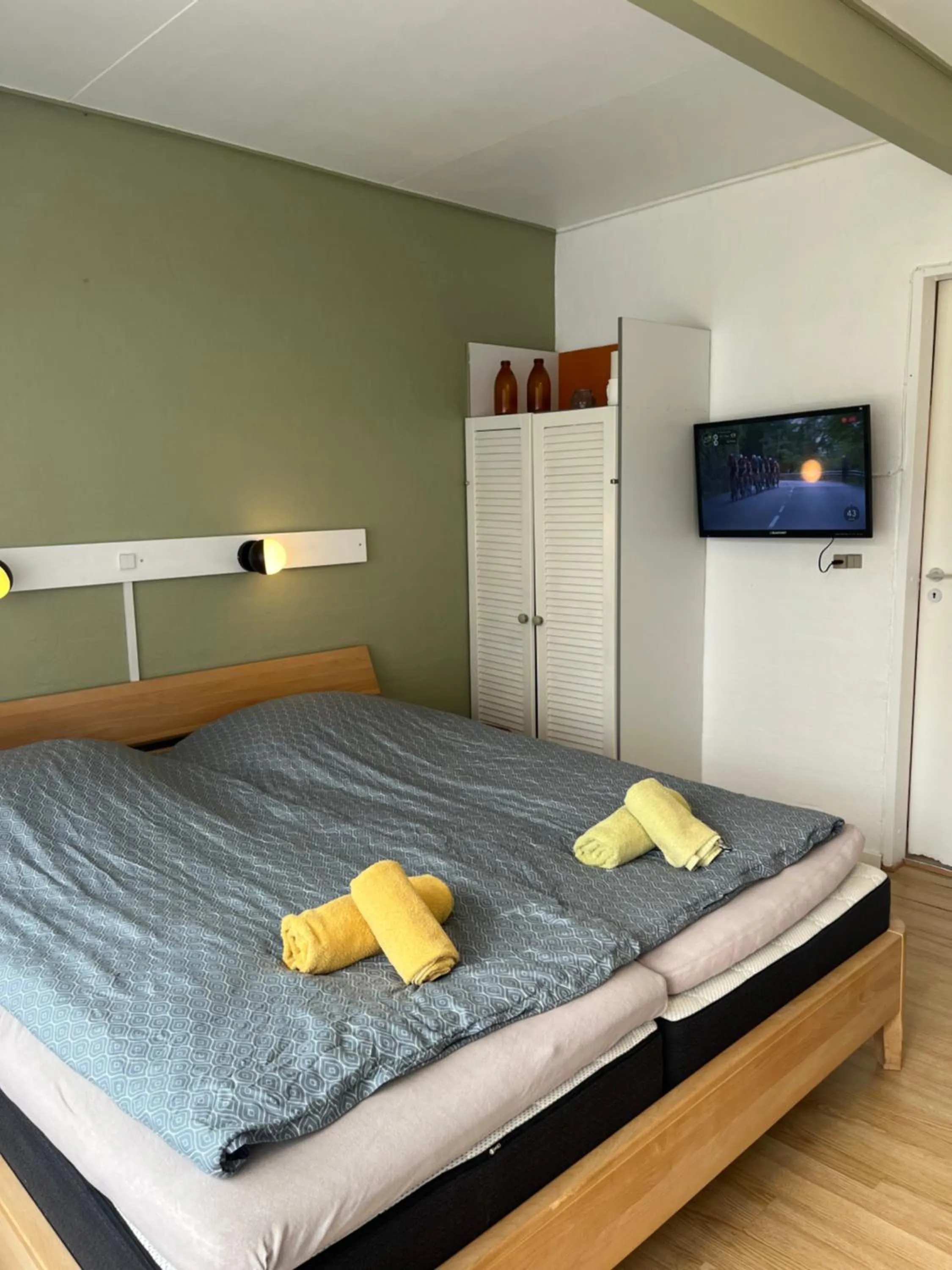 Bed in Døstrup Landevejskro & Motel