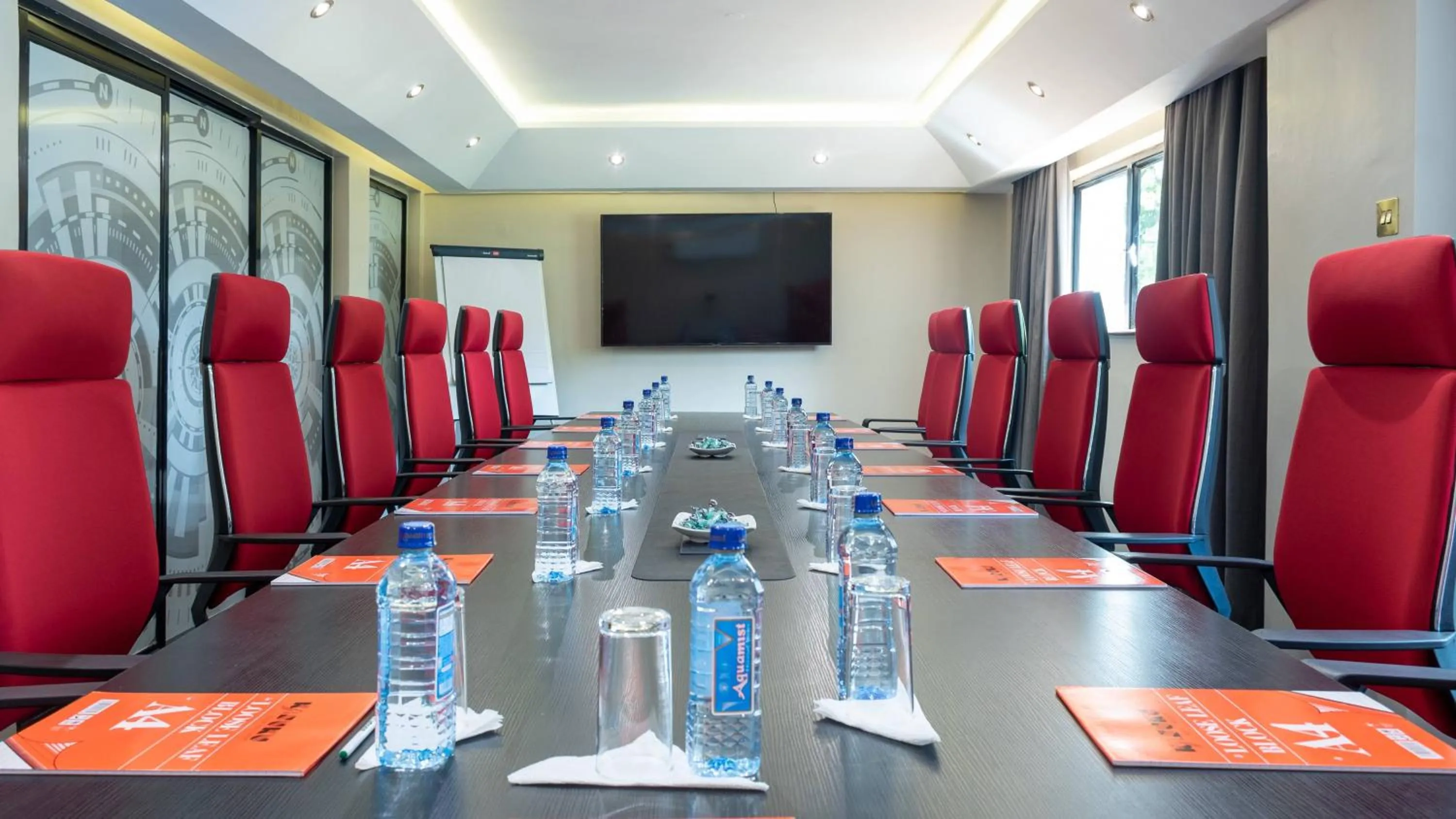Meeting/conference room in CySuites Apartment Hotel
