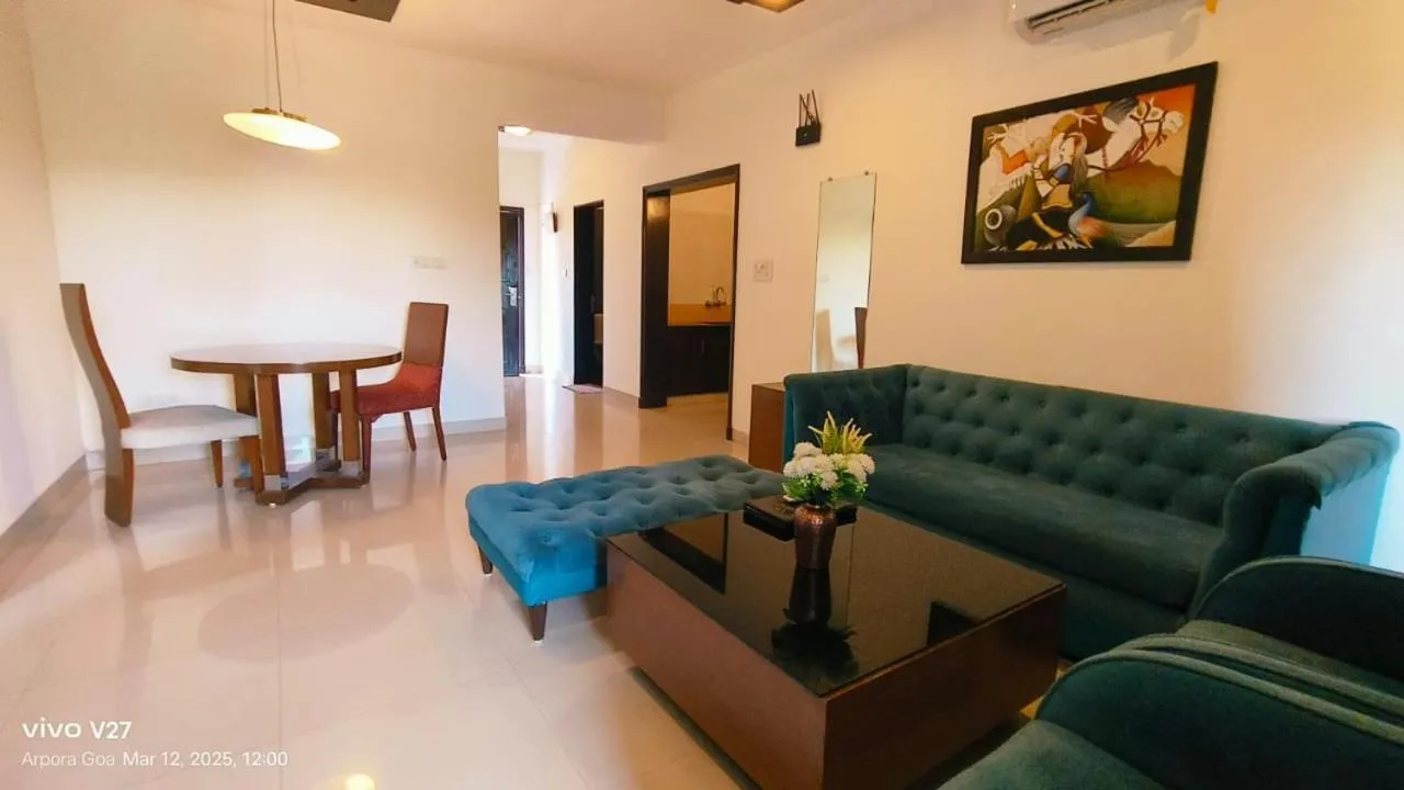 Living room in The Golden Suites & Spa