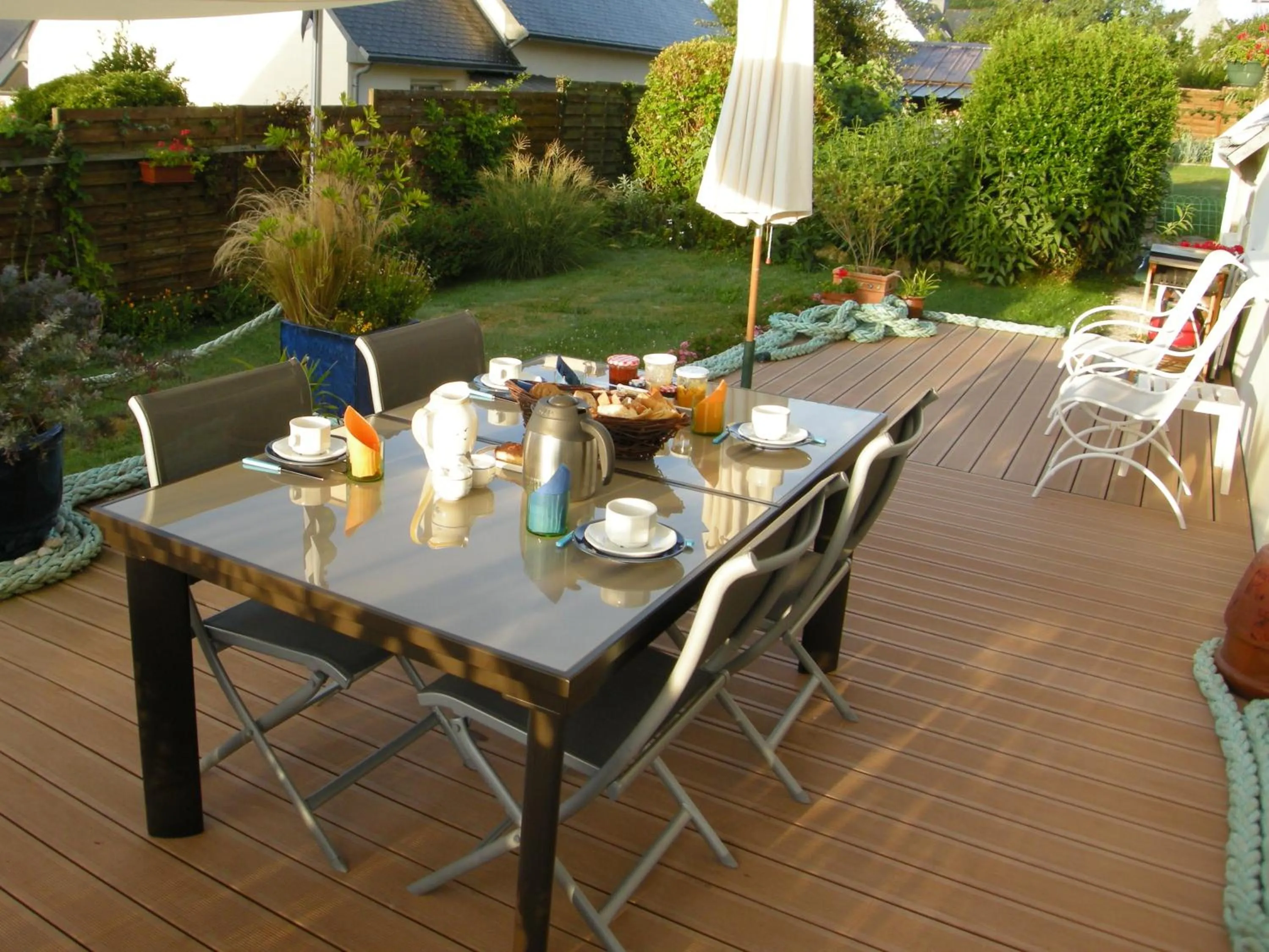 Breakfast in Chambres d'hôtes de Pont C'Hoat