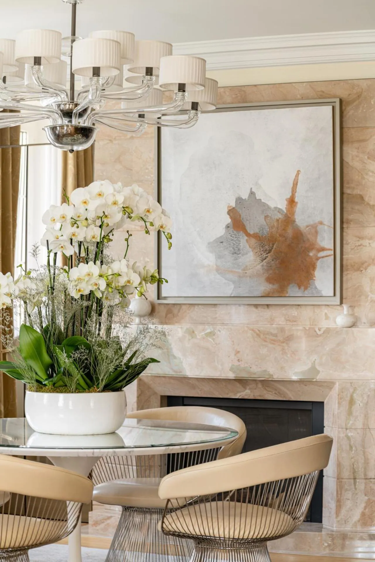 Decorative detail in Four Seasons Hotel des Bergues Geneva