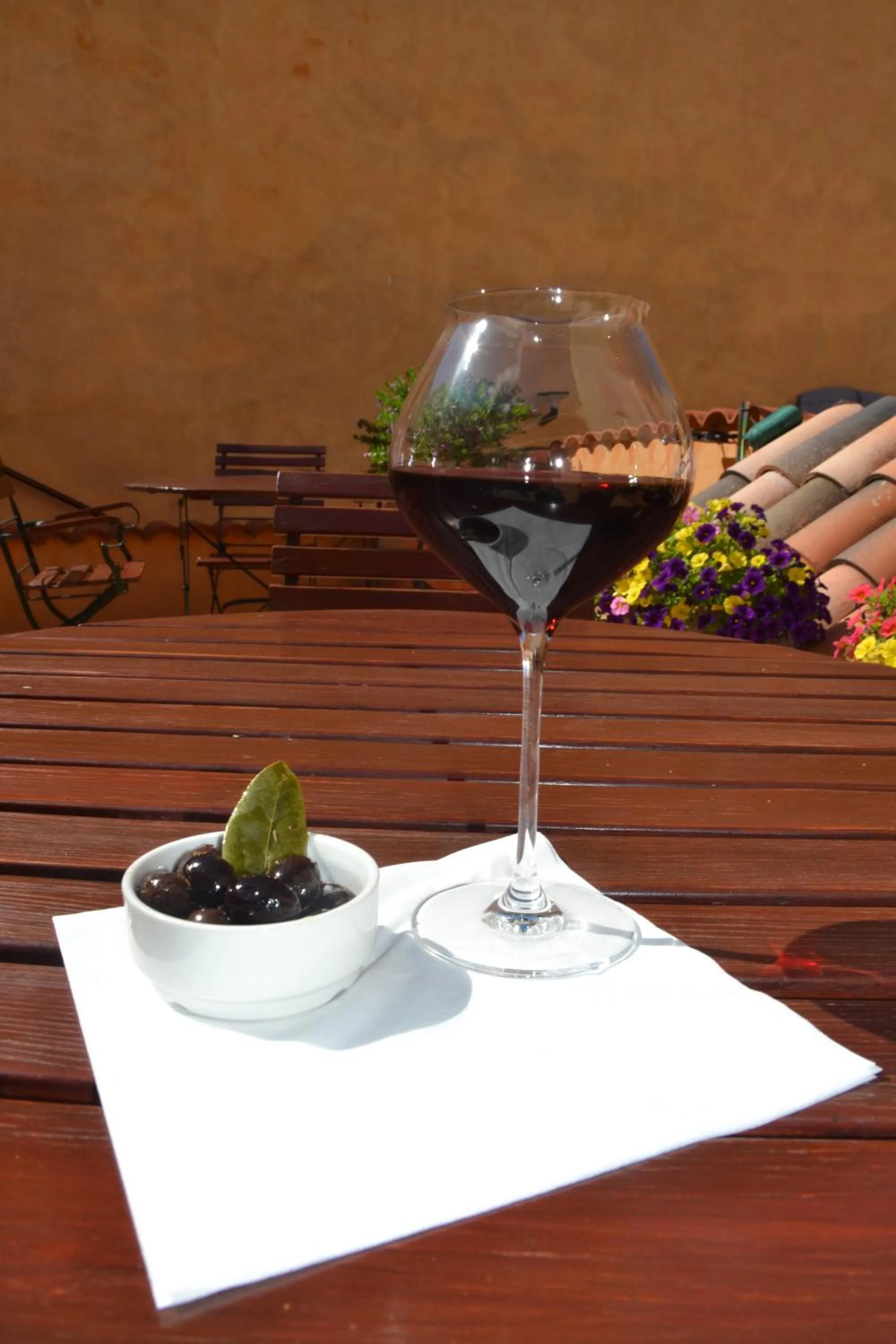 Patio in Les Arcades Le Lion D'or