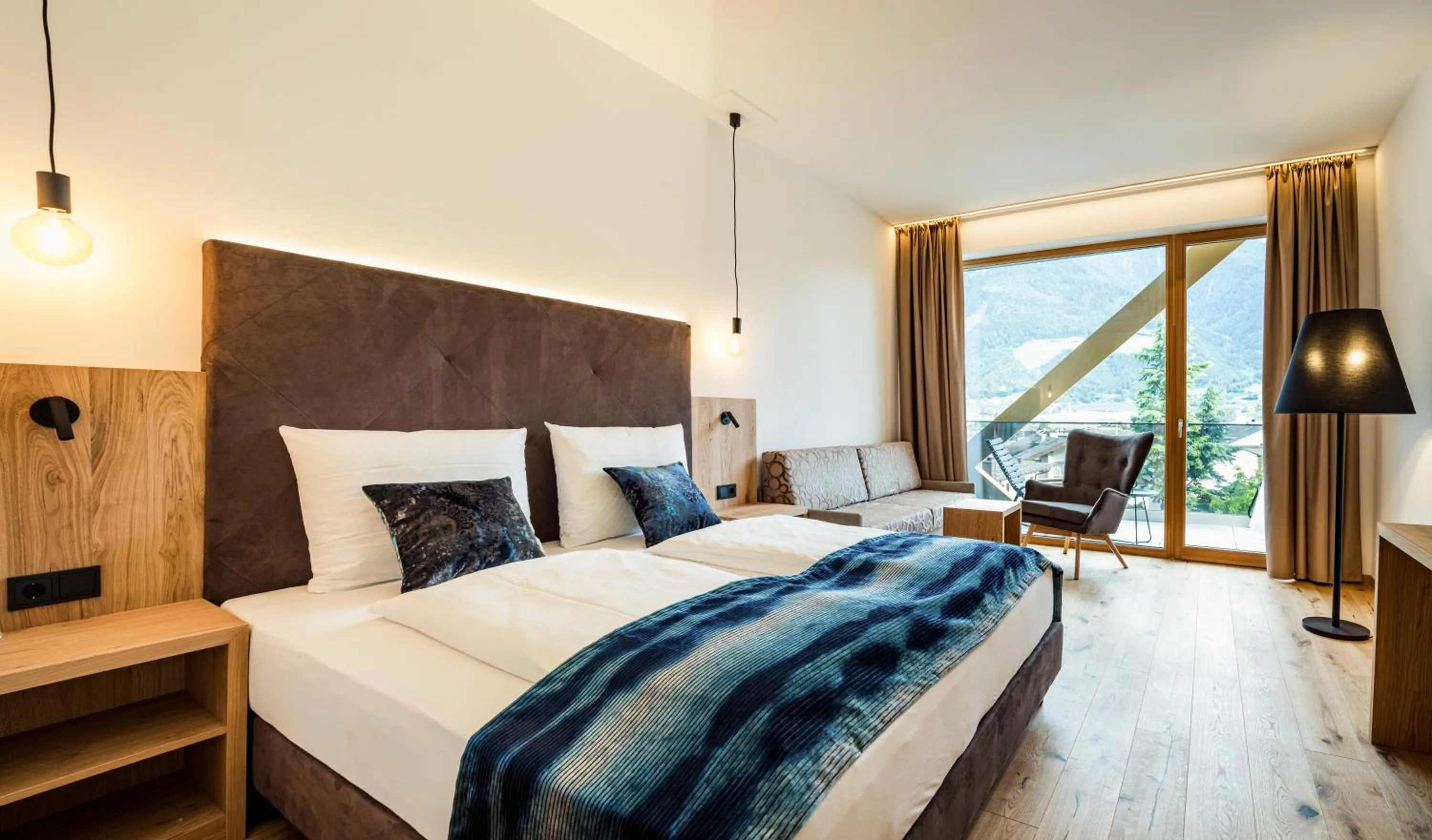 Bed in Genusshotel Diamant