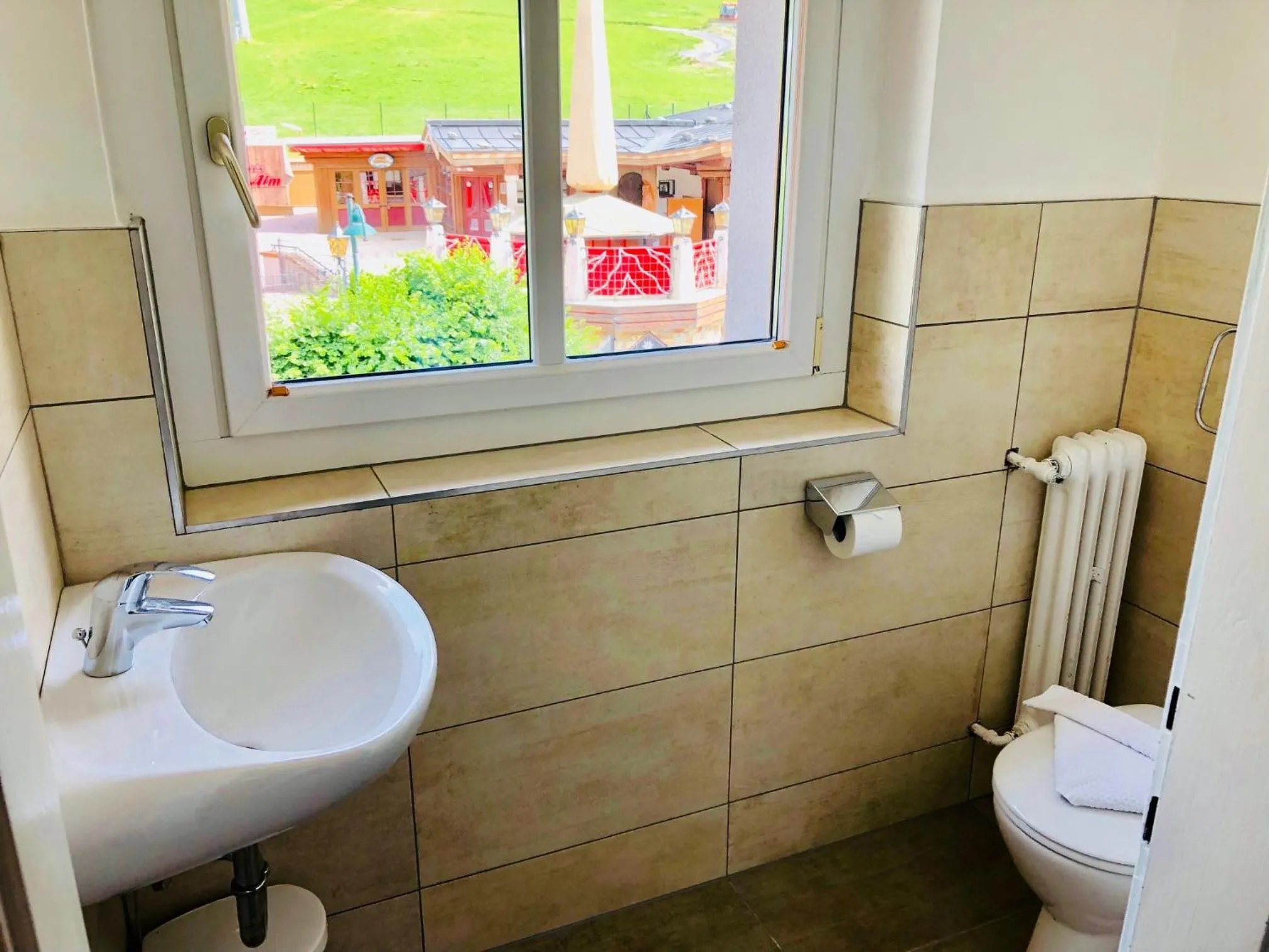Toilet in Haus Willibald