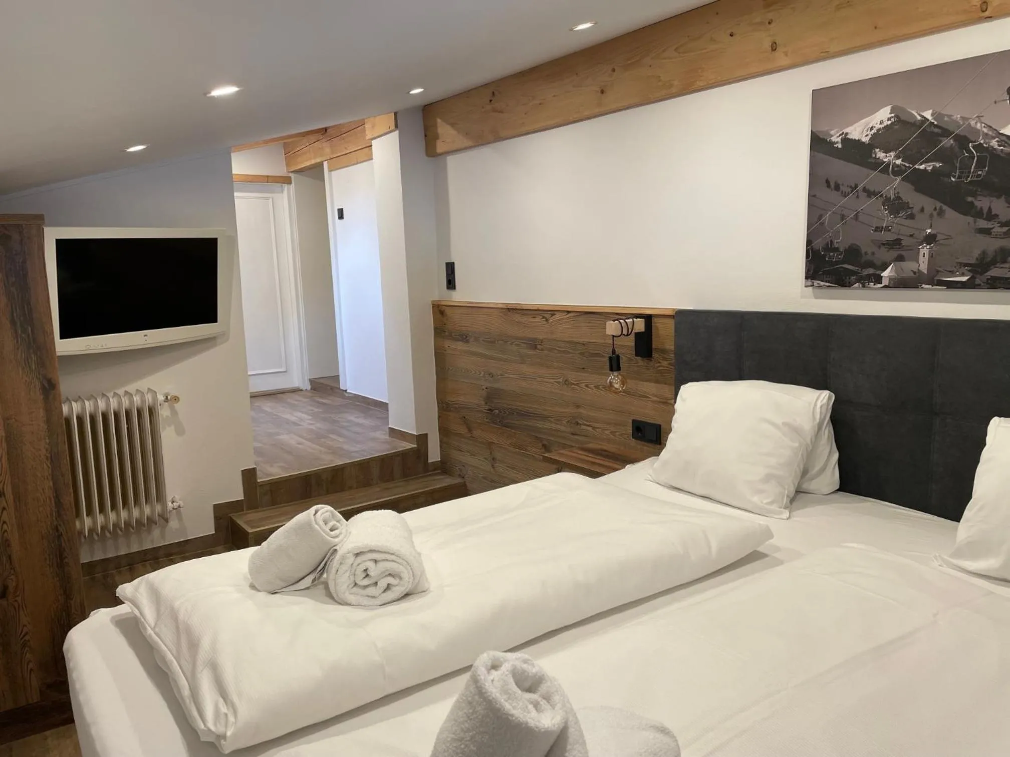 Photo of the whole room, Bed in Haus Willibald