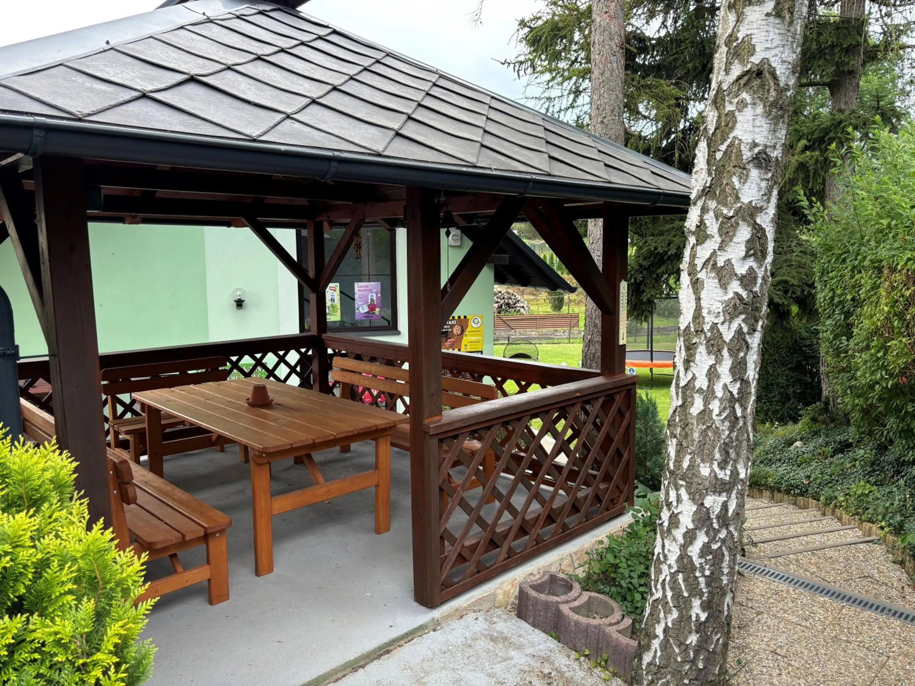 Seating area in Penzion a autokemp Wolf